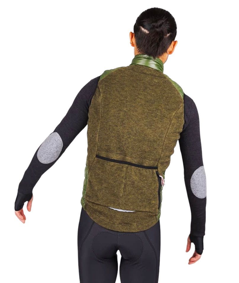 Cafe du Cycliste Mens Thermal Cycling Albertine Gilet Romania Size US XS / EU 42 / 0 - 4 Thumbnail