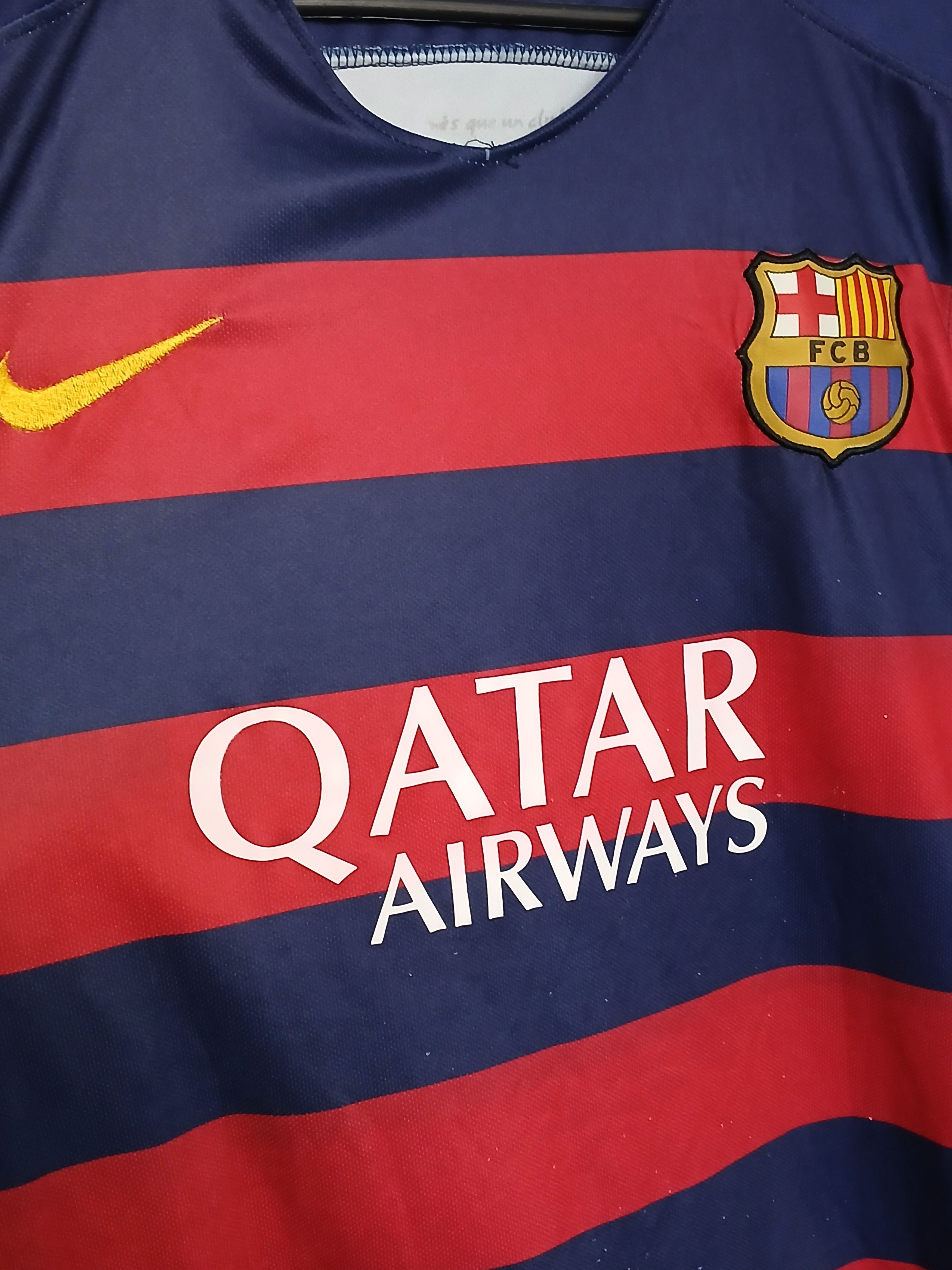 Other Barcelona 2015/2016 Home Messi Football Jersey T-Shirt Size US M / EU 48-50 / 2 - 4 Thumbnail