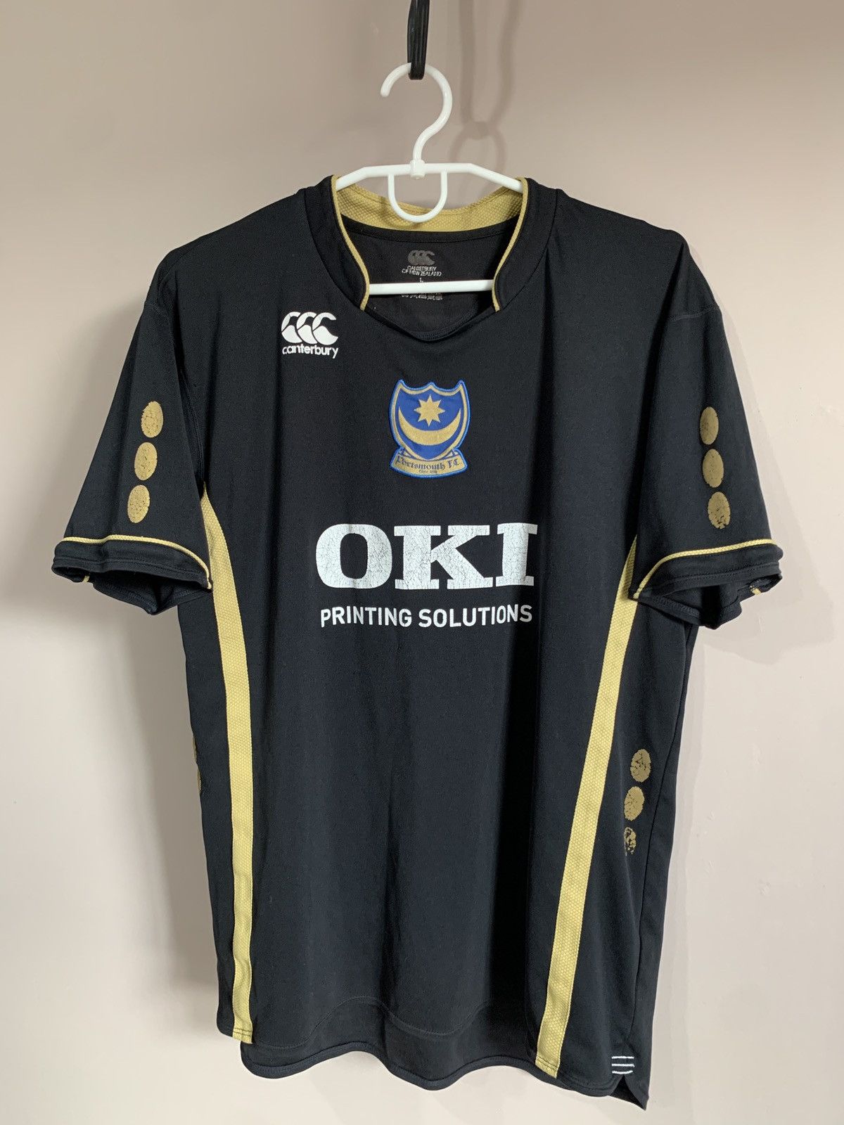 Canterbury of New Zealand Portsmouth Third Football Shirt Canterbury Soccer Jersey L Size US L / EU 52-54 / 3 - 1 Thumbnail