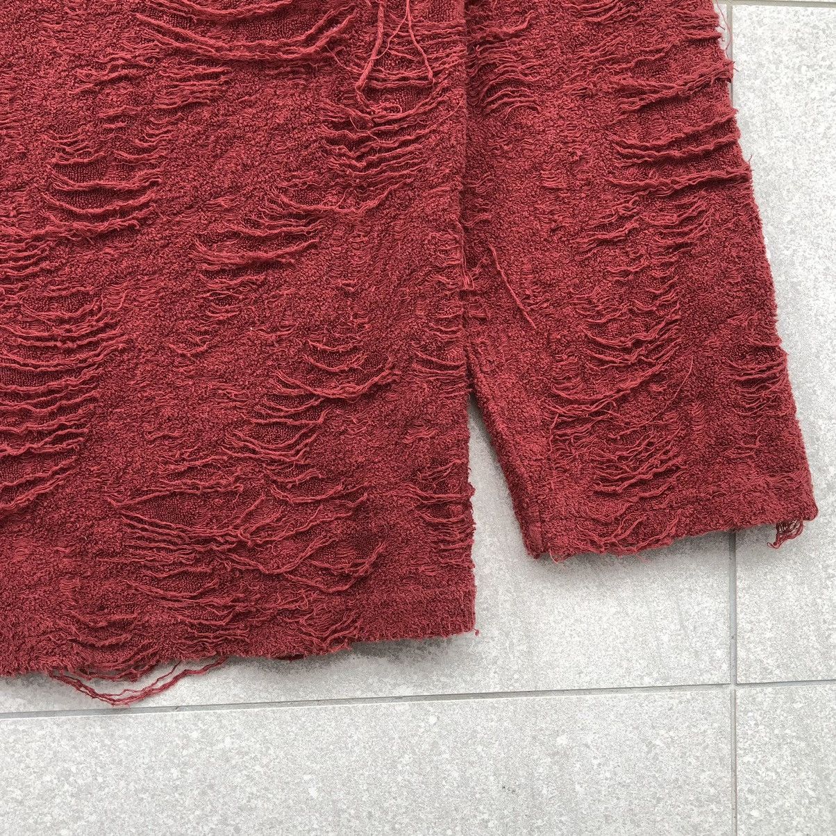 Japanese Brand Weirdo Towel shirt Distressed Long Sleeve Cotton Blend 🇯🇵 Size US L / EU 52-54 / 3 - 9 Thumbnail