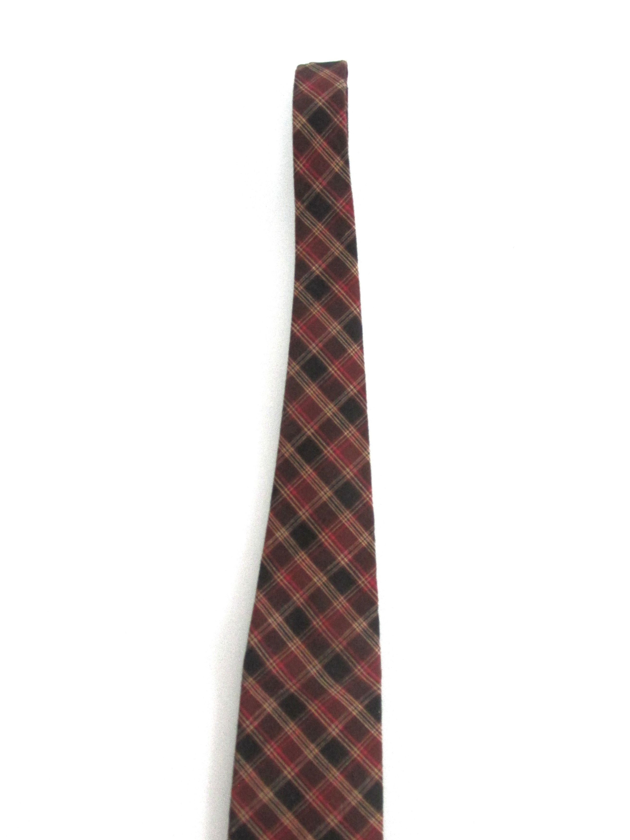 Other Tango by Max Raab Men's Cotton Plaid Ties Size ONE SIZE - 3 Thumbnail
