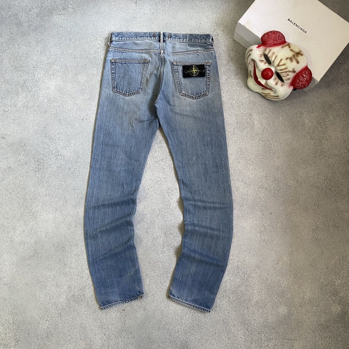 Stone Island Vintage Stone Island Jeans Patch Pocket Straight Fit Casual Size US 30 / EU 46 - 1 Thumbnail