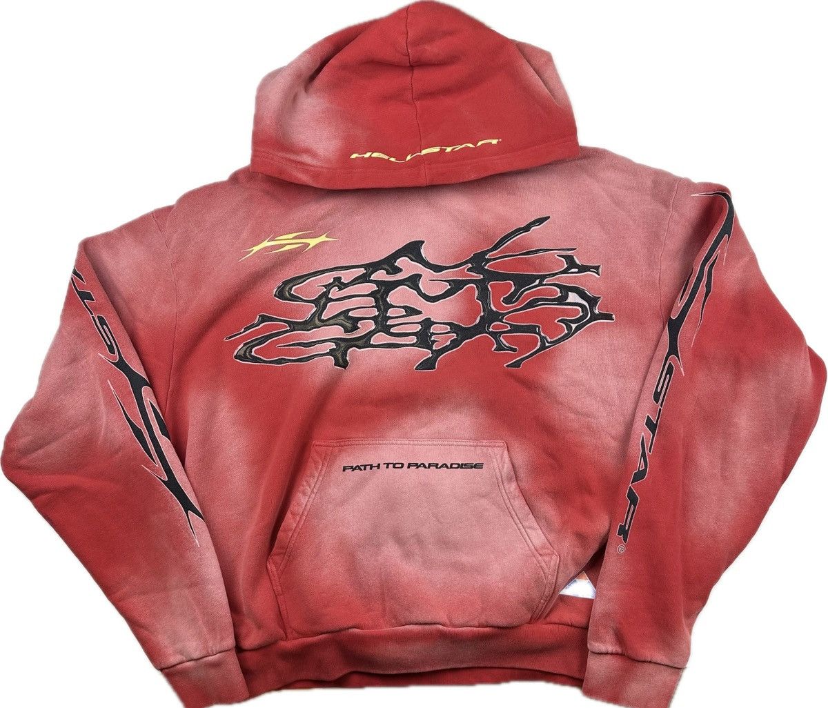 Half Evil half evil racing hoodie | Grailed