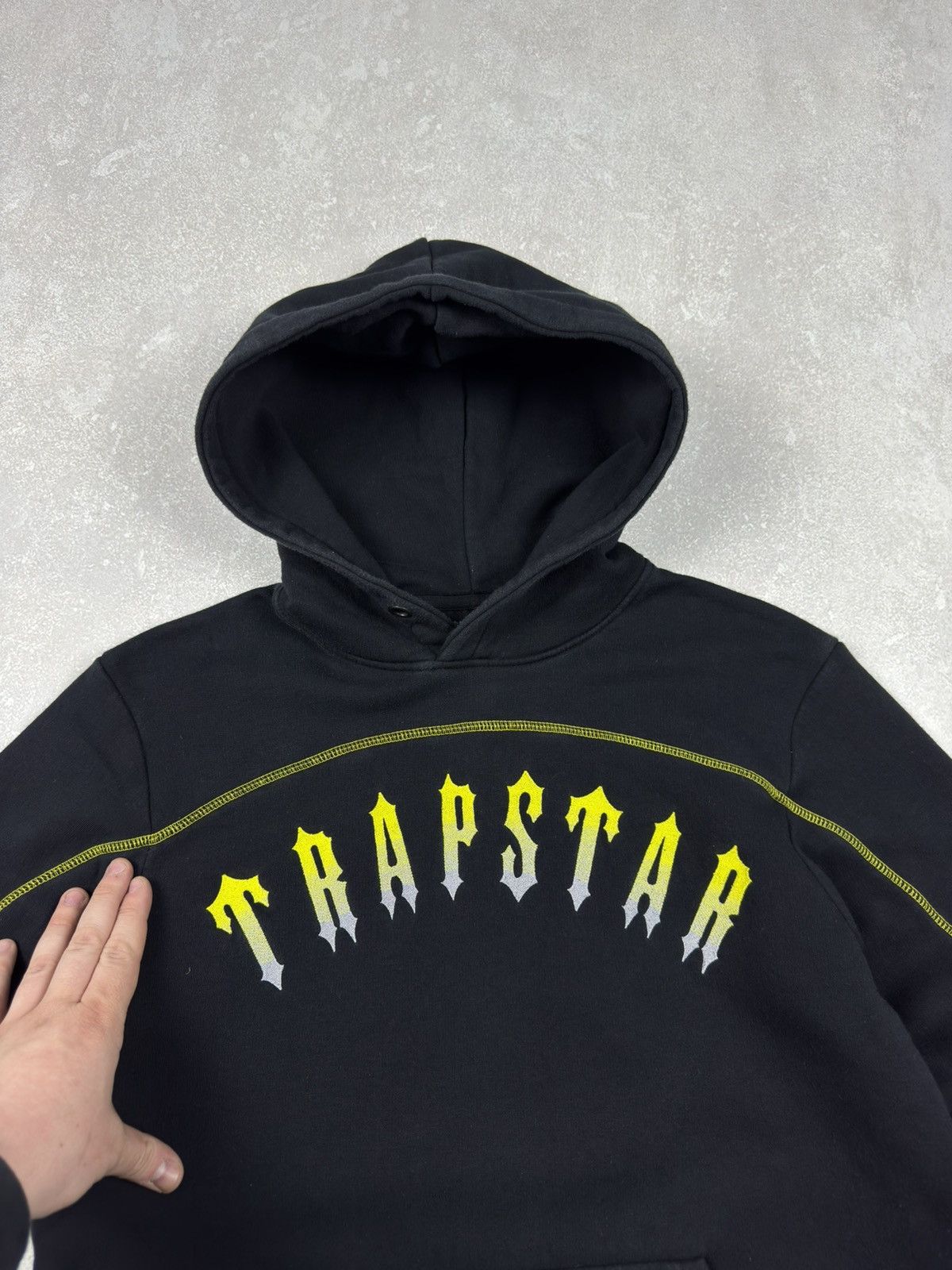 Trapstar London Trapstar London Central Cee Drill Black Hoodie Big Logo Size US M / EU 48-50 / 2 - 3 Thumbnail