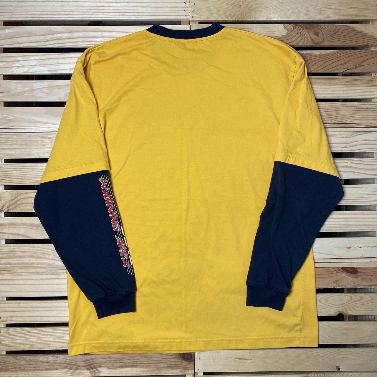 Other Vintage No Boundaries Yellow Skate Tee Size Large Size US L / EU 52-54 / 3 - 2 Thumbnail