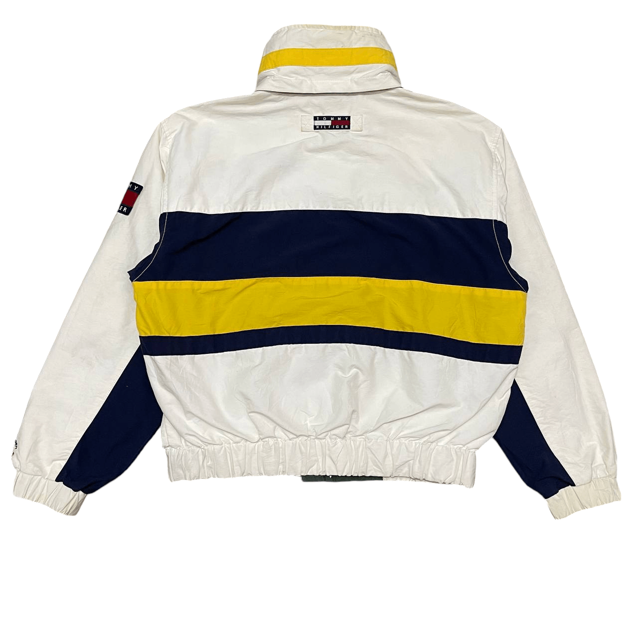 Tommy Hilfiger Vintage Tommy Hilfiger Sailing Gear Jacket Hidden Hood Size US M / EU 48-50 / 2 - 14 Thumbnail