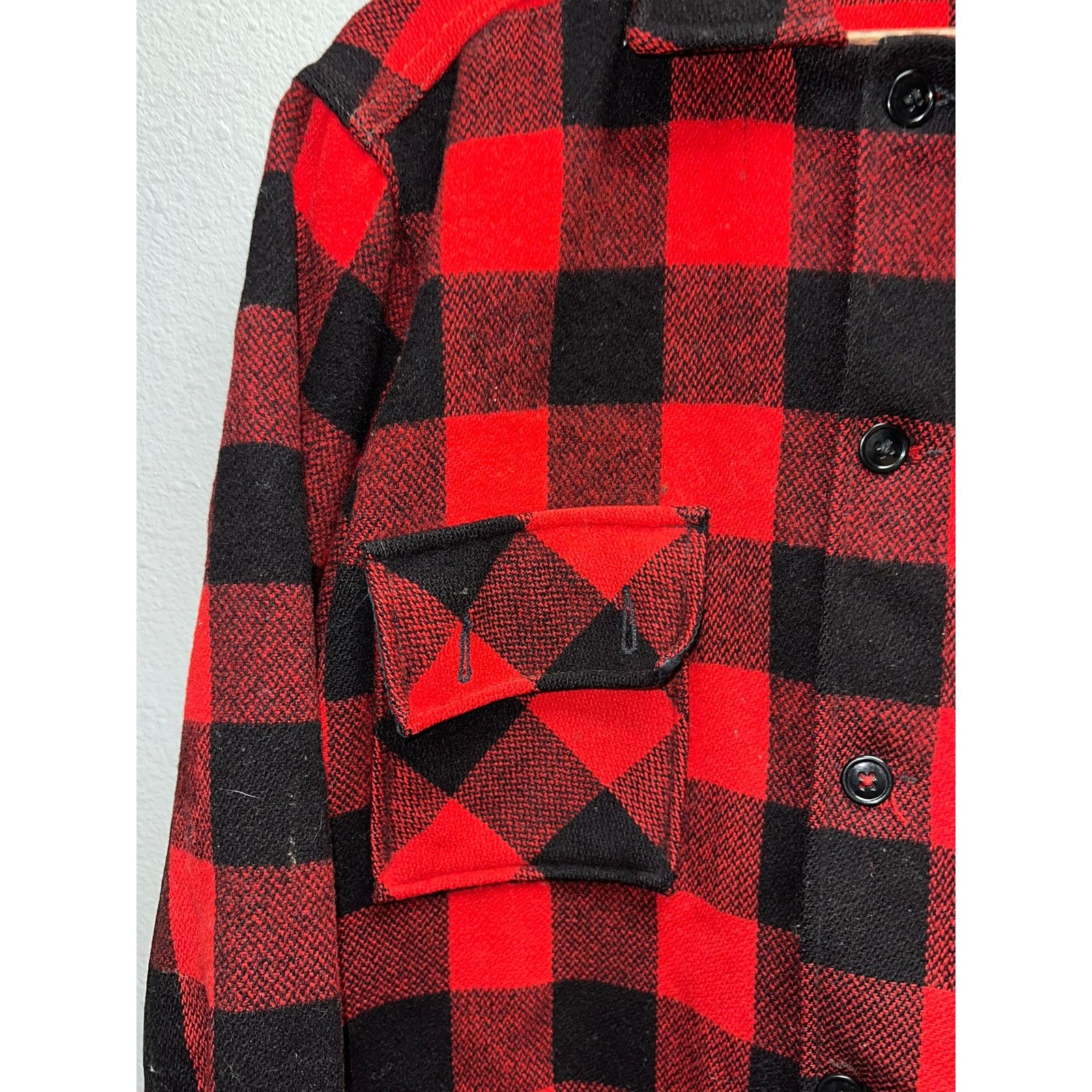 Vintage True Vintage Flannel Shirt Minnesota Wollen Buffalo Plaid L Size US L / EU 52-54 / 3 - 2 Thumbnail