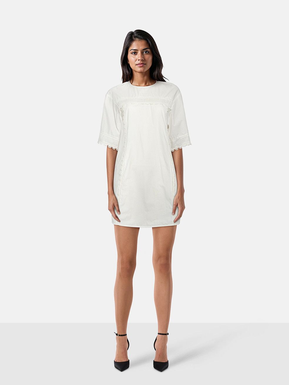 Ulla Johnson White Diyana Tunic Dress Size XS / US 0-2 / IT 36-38 - 1 Thumbnail