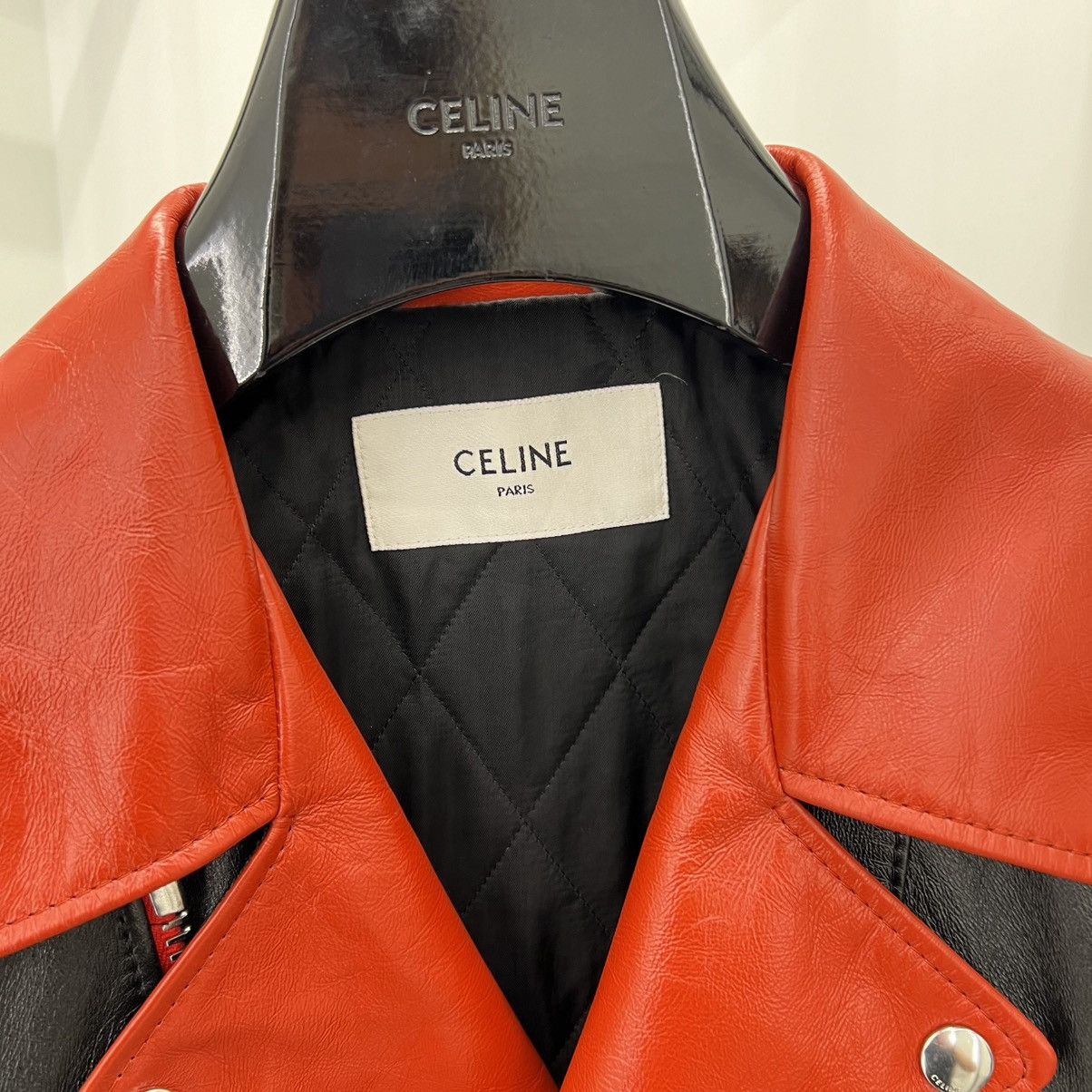 Celine Celine Leather Jacket in Medium Size US M / EU 48-50 / 2 - 5 Thumbnail
