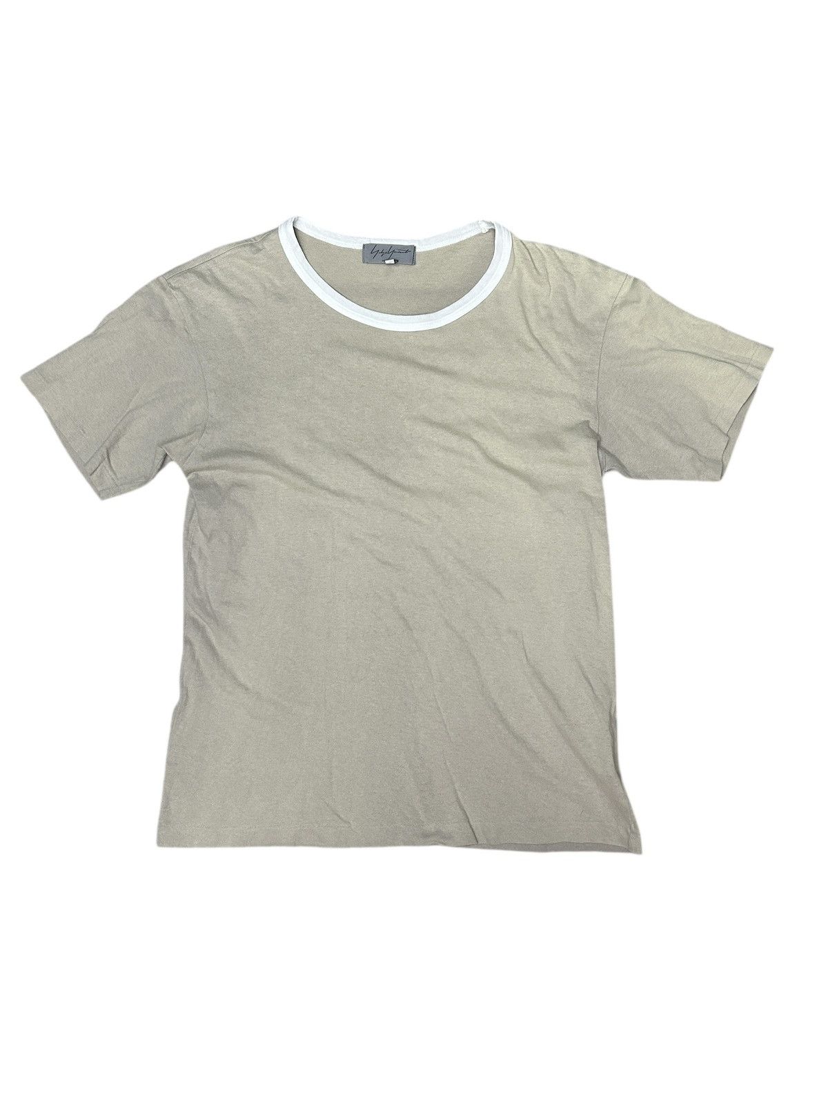 Yohji Yamamoto Pour Homme Ringer T-Shirt Size US L / EU 52-54 / 3 - 1 Thumbnail