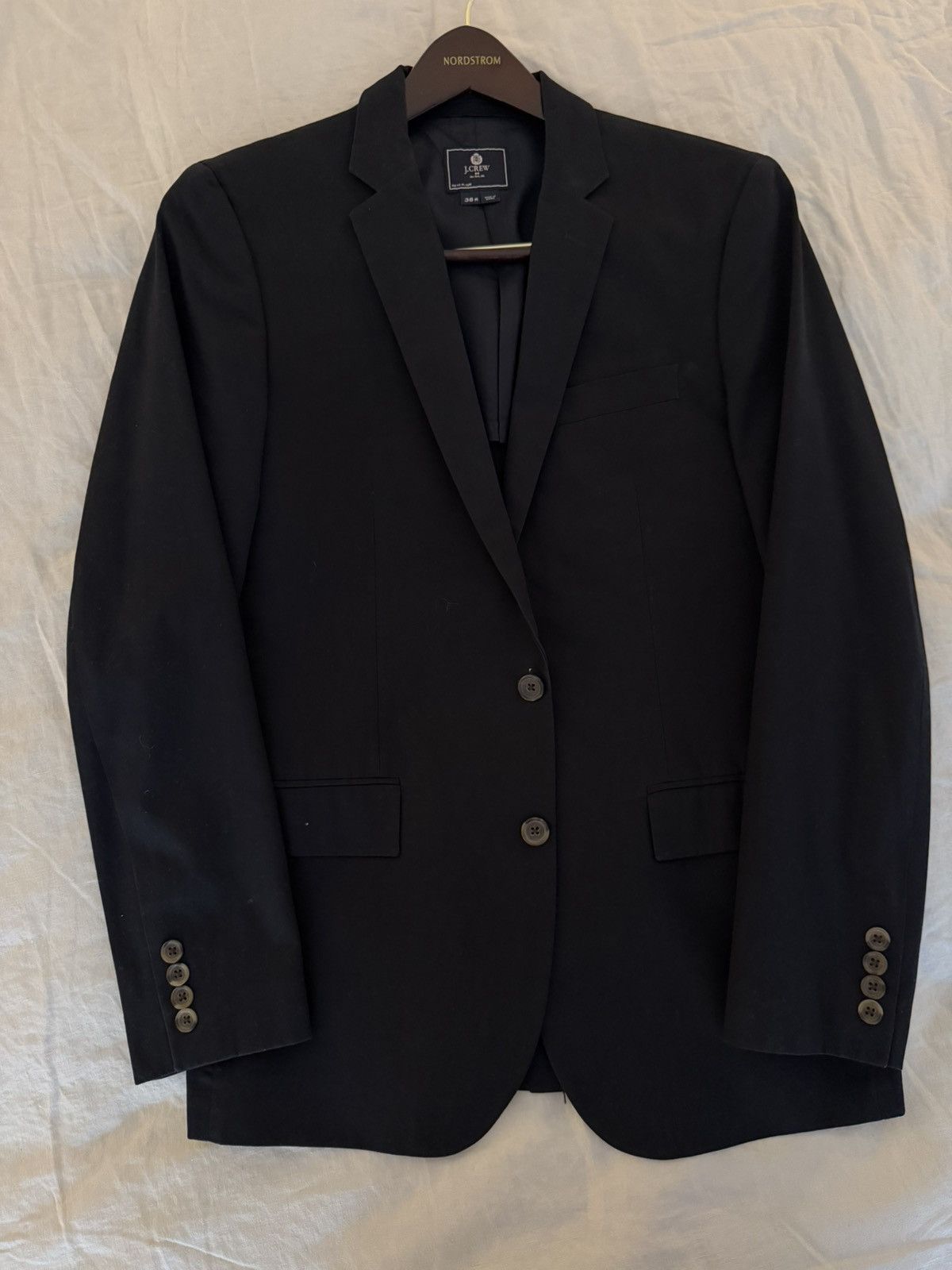 J.Crew J.Crew Thompson Navy Blazer 38R – Wool Blend Jacket Size 38R - 1 Thumbnail