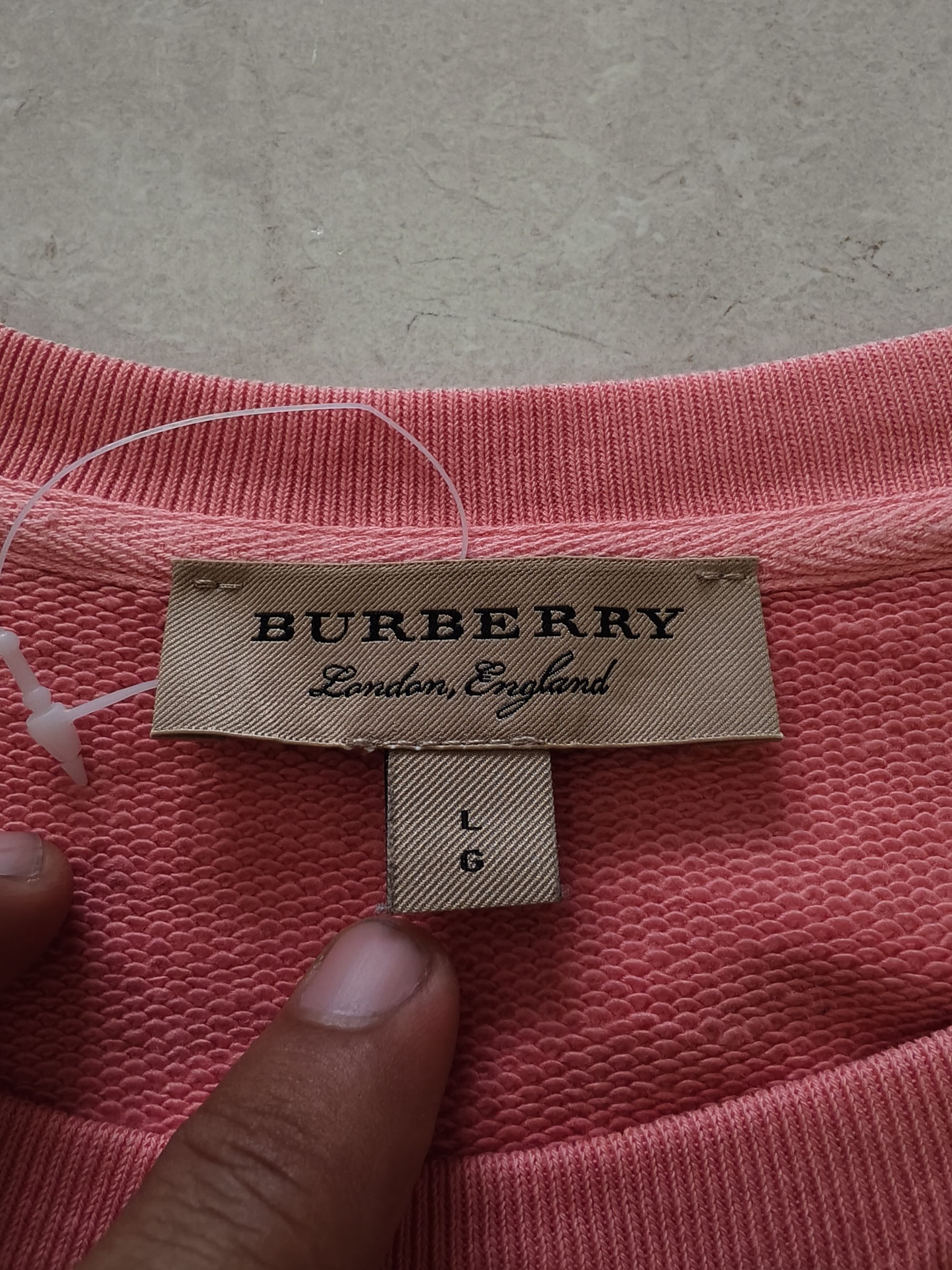 Burberry × Burberry Prorsum 🔥STEALS🔥Very Rare Burberry London Embroidery Sweatshirt Size US L / EU 52-54 / 3 - 4 Thumbnail