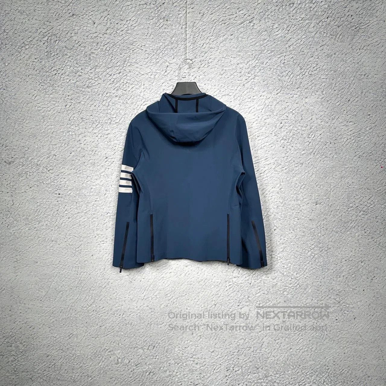 Thom Browne thom browne ss22 striped hooded jacket. Size US S / EU 44-46 / 1 - 2 Thumbnail