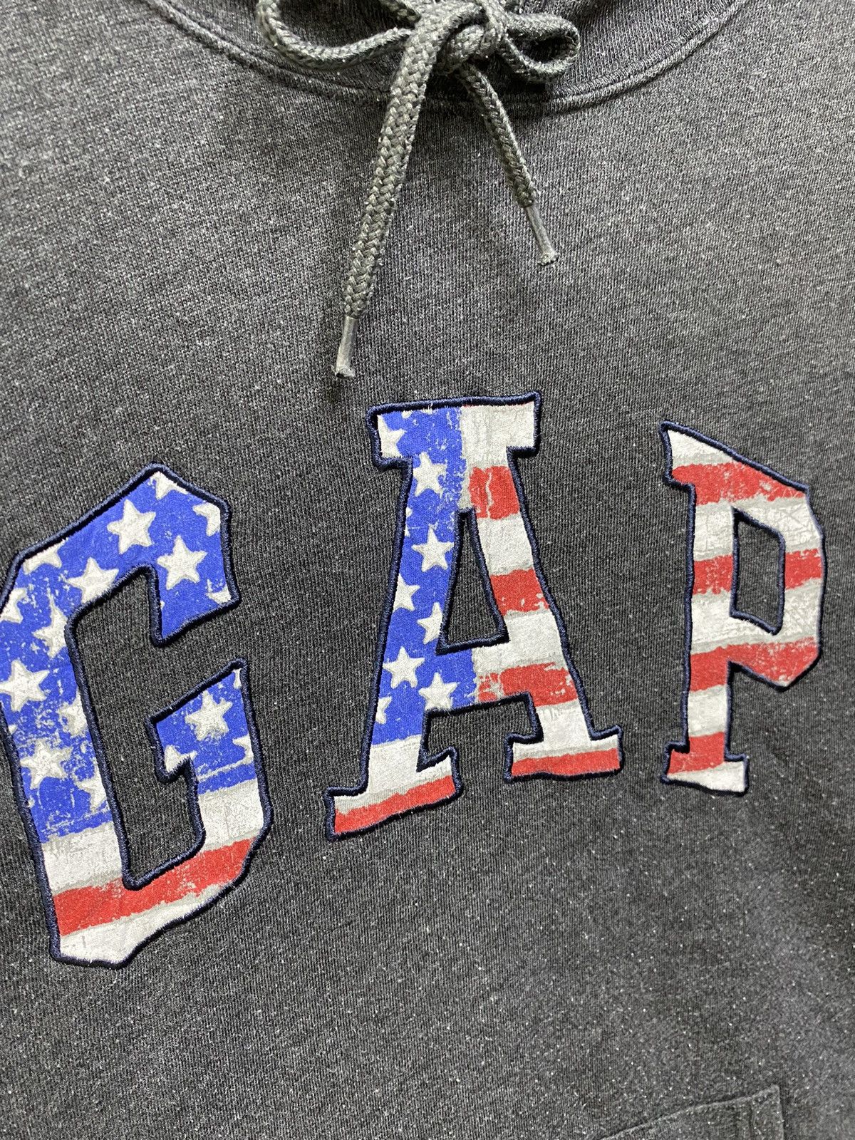 Gap GAP Hoodie Sweatshirt Big Logo USA Flag Jumper Size XL Size US XL / EU 56 / 4 - 6 Thumbnail