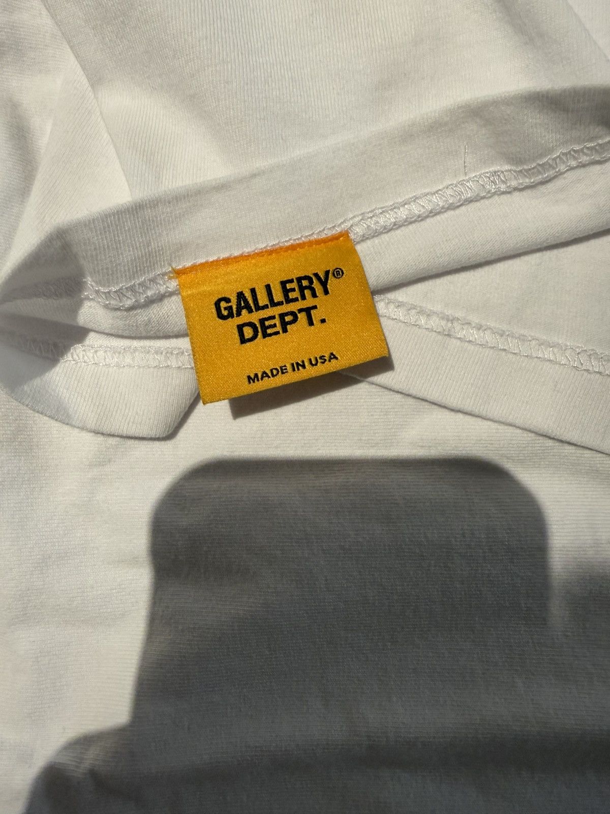 Gallery Dept. Gallery Dept Logo Tee White Size US S / EU 44-46 / 1 - 6 Thumbnail
