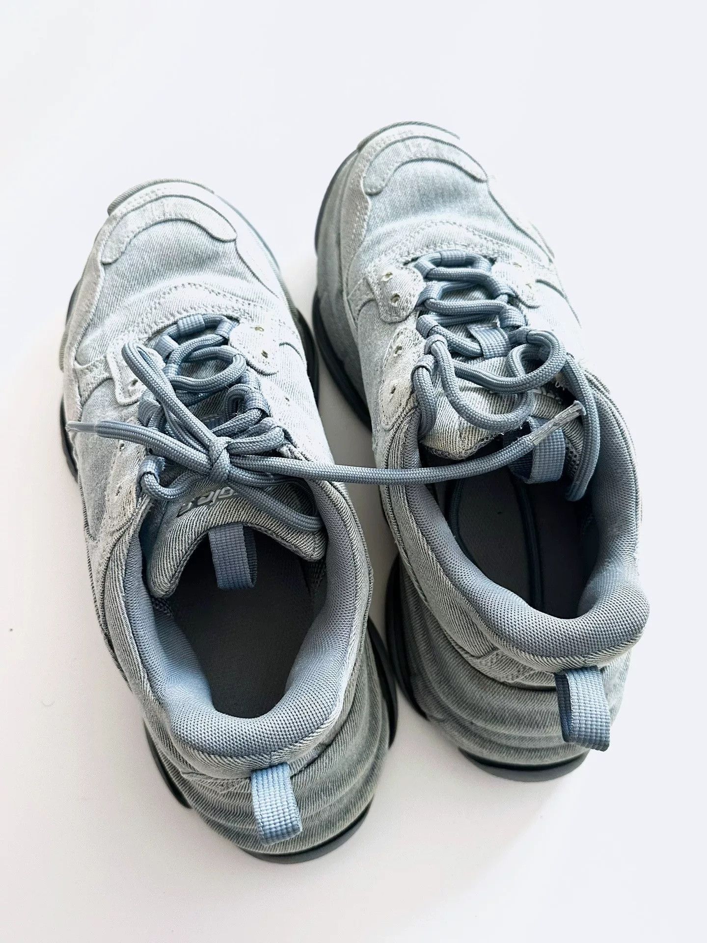 Balenciaga Balenciaga Triple S Denim Sneakers Size US 8 / EU 41 - 2 Thumbnail