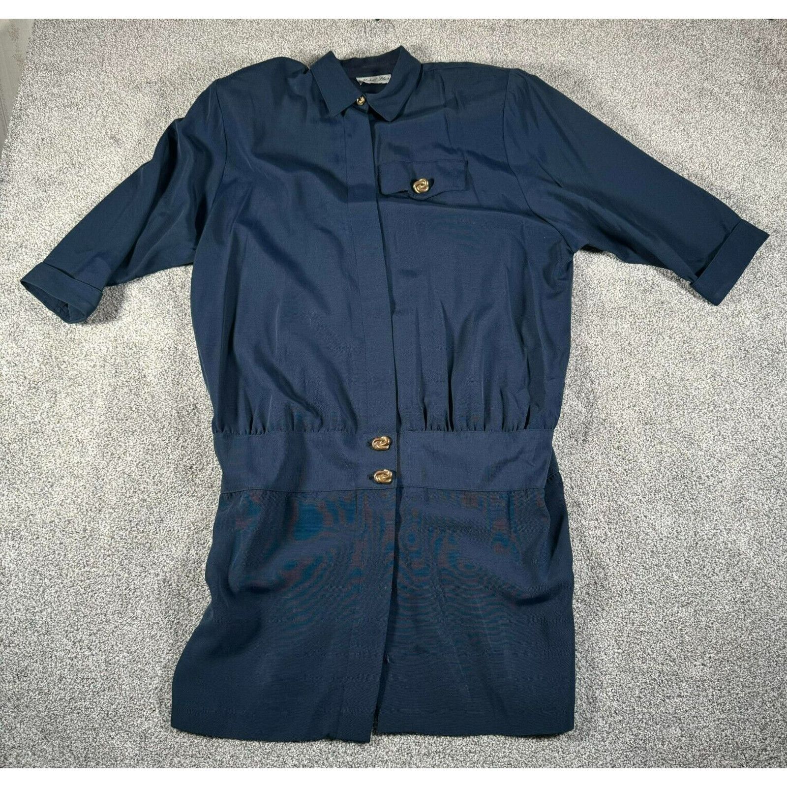 Other Vintage 80s does 50s Dress Womens18 Secretary Dark Academia Size XXL / US 16-18 / IT 52-54 - 1 Thumbnail
