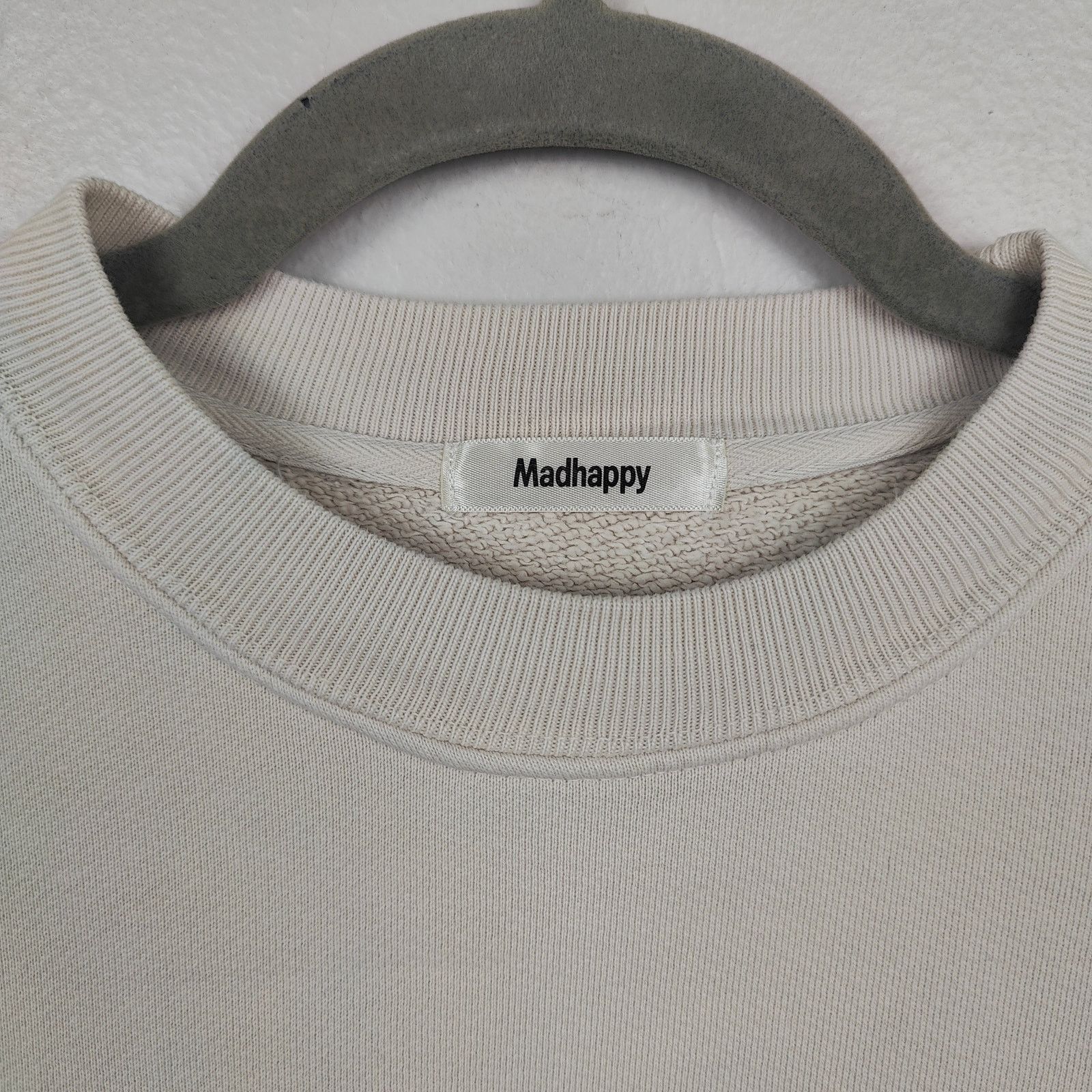 Madhappy Madhappy Madeo Ristorante Sweatshirt Size XS White Green Size US XS / EU 42 / 0 - 6 Thumbnail