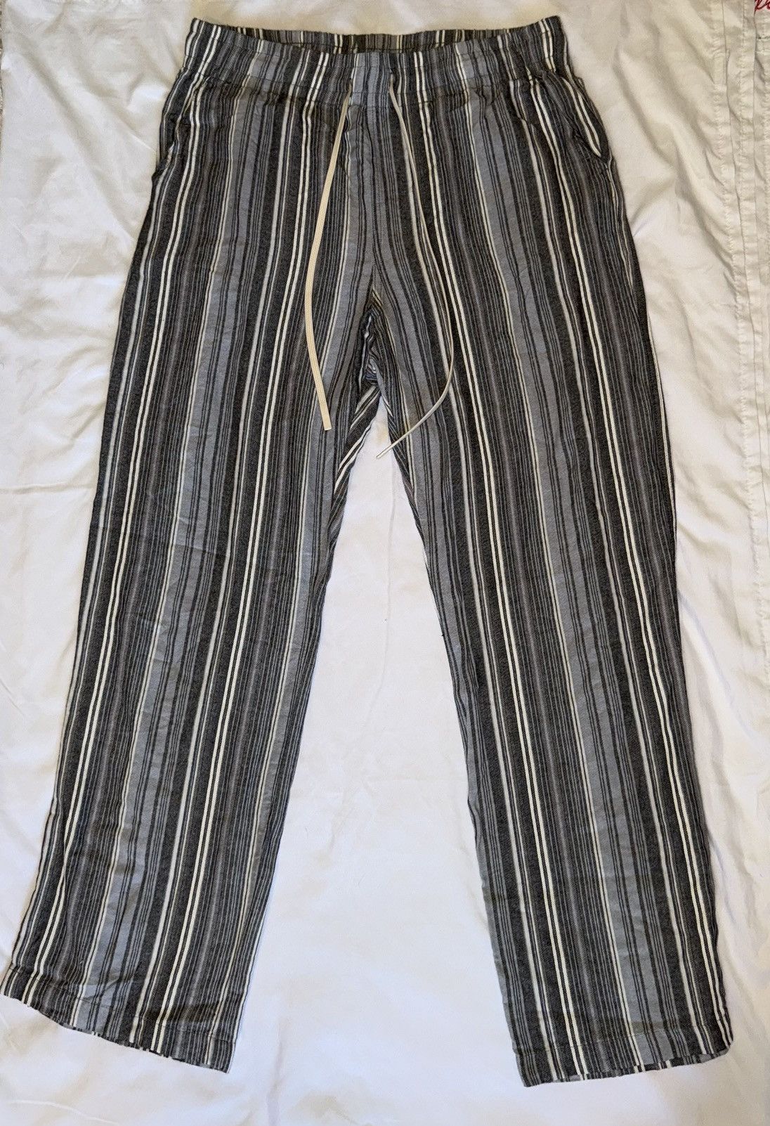Pleasures Pleasures – Control Striped Easy Pant (Striped Relaxed Pant) Size US 32 / EU 48 - 1 Thumbnail