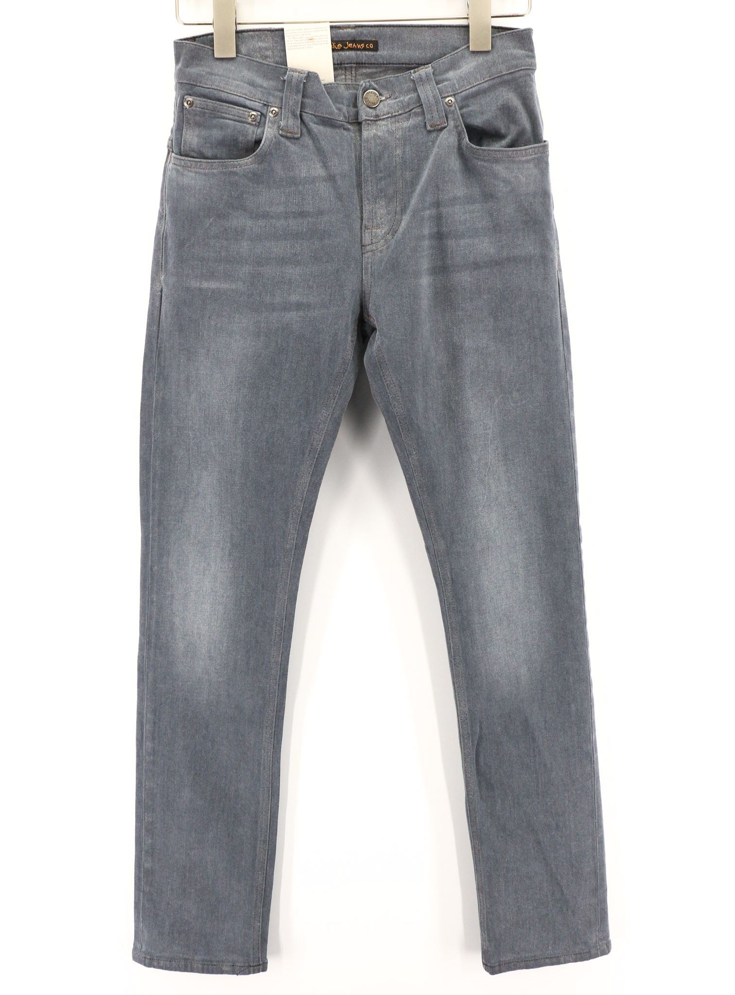 Nudie Jeans THIN FINN W28/L32 Slim Fit Grey Cotton Stretch 80628 Size US 28 / EU 44 - 1 Thumbnail