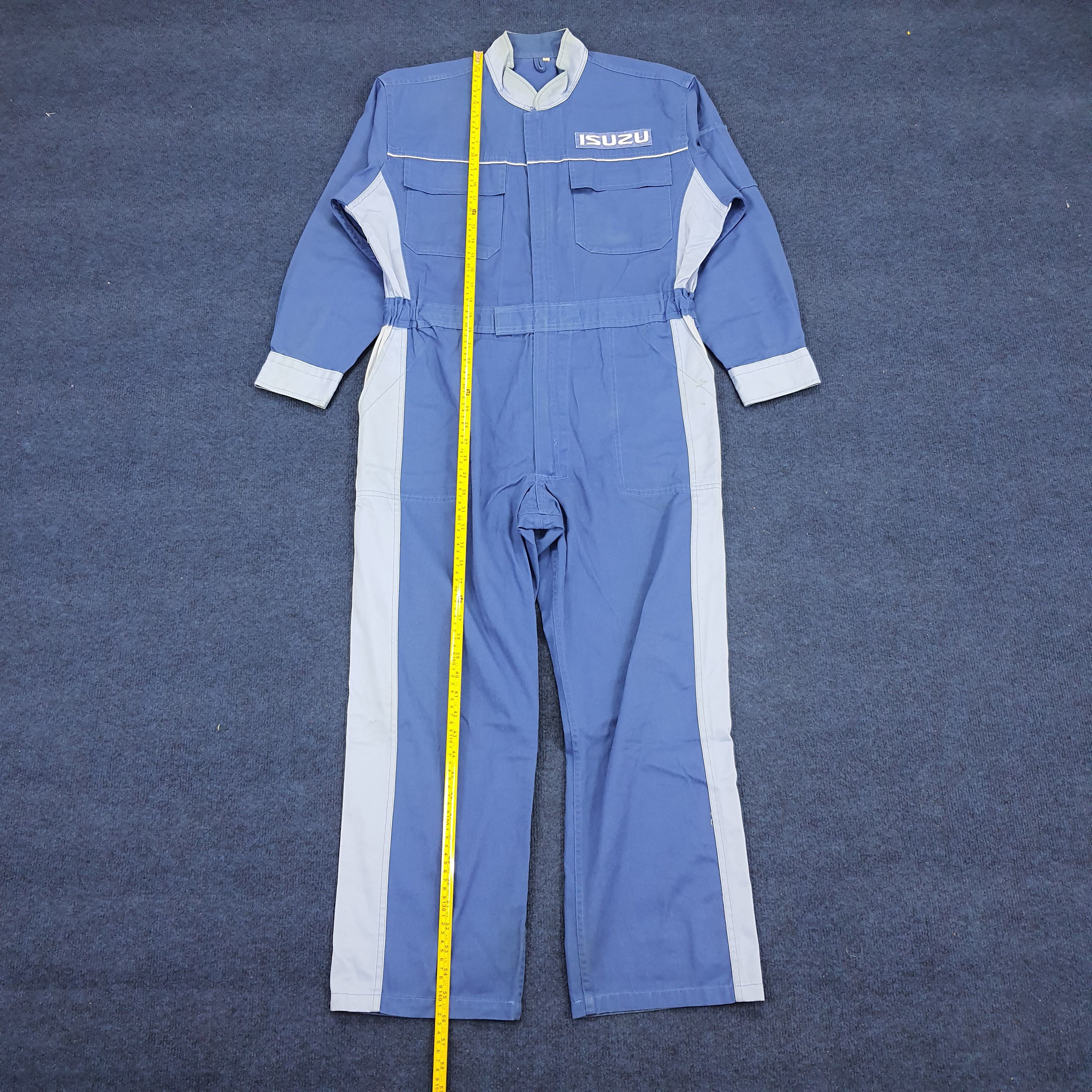 Japanese Brand × Vintage Vintage ISUZU Japanese Brand Motorsports Coverall Size US L / EU 52-54 / 3 - 7 Thumbnail