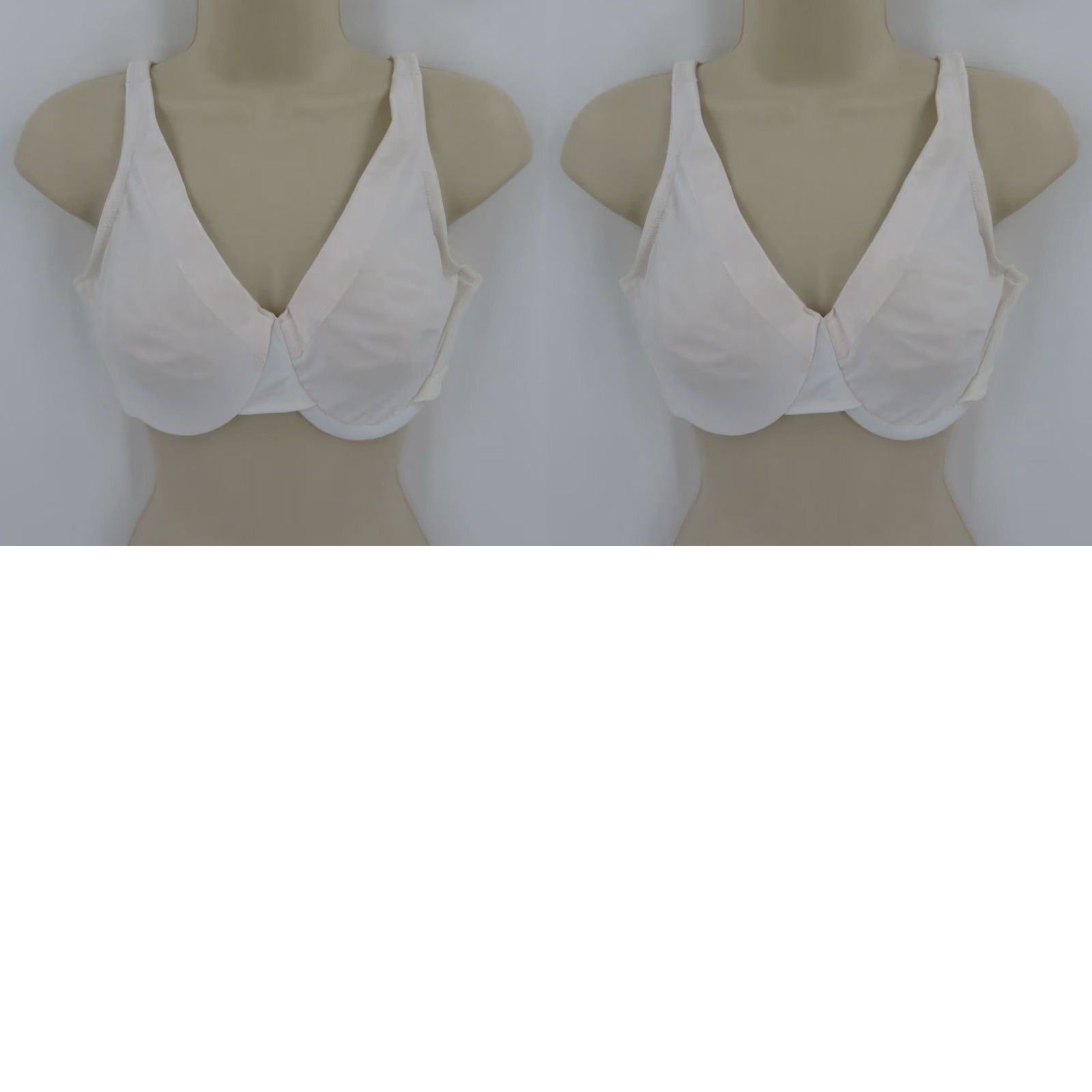 Vintage Olga Bra 36D Signature Support Underwire T-Shirt Bra White Size ONE SIZE - 9 Thumbnail