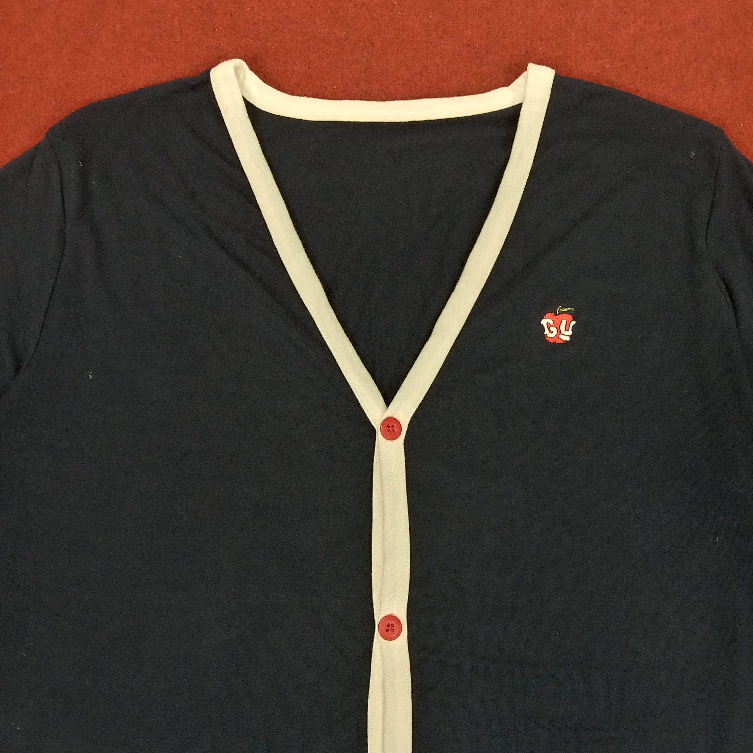 Japanese Brand Gu X Undercover Japanese Brand Streetwear Women Cardigan Size L / US 10 / IT 46 - 2 Thumbnail