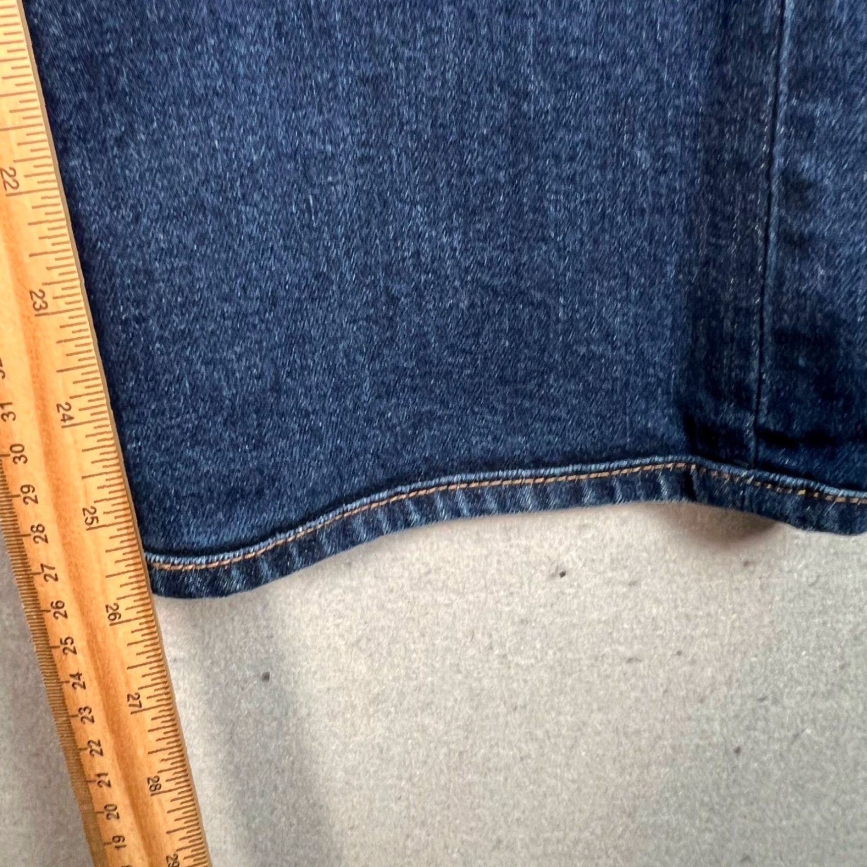 Uniqlo VINTAGE Uniqlo Womens Jeans Straight Leg High-Rise Stretch Denim Blue Size 25 Size 42" / US 20 - 6 Thumbnail