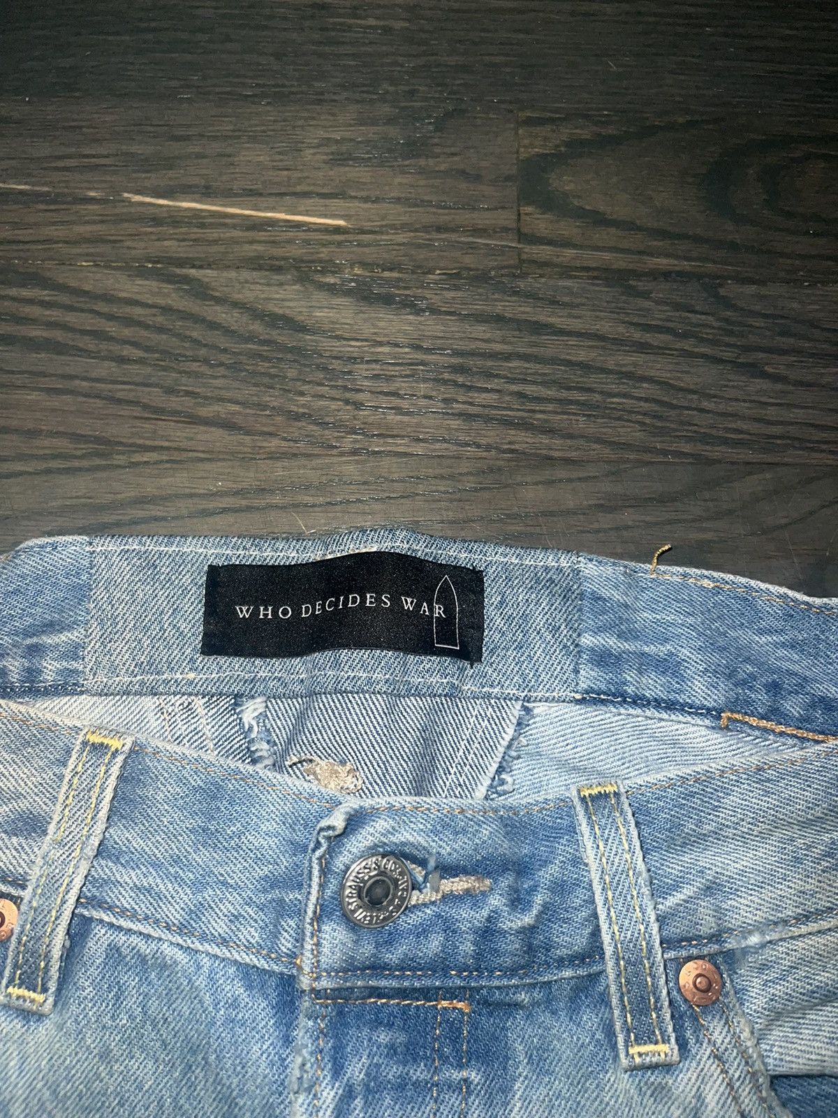 Who Decides War Who decides war denim Size US 34 / EU 50 - 6 Thumbnail