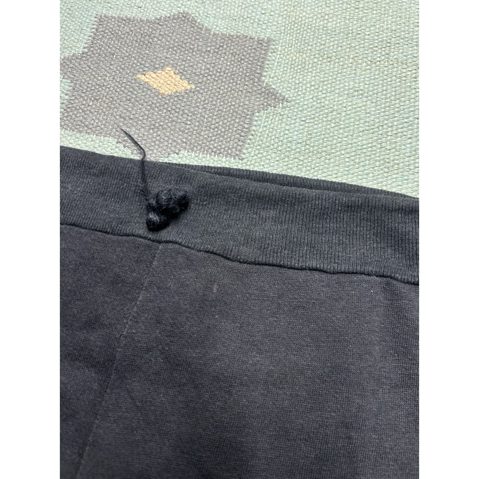 Vintage VINTAGE Sweatpants Pants Black XL Men’s 70s Grunge Goth Made in USA Track Gym Size US 36 / EU 52 - 6 Thumbnail