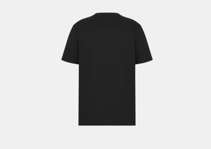 Dior o1w1db10525 493J69 Relaxed-Fit T-Shirt in Black Size US S / EU 44-46 / 1 - 2 Thumbnail