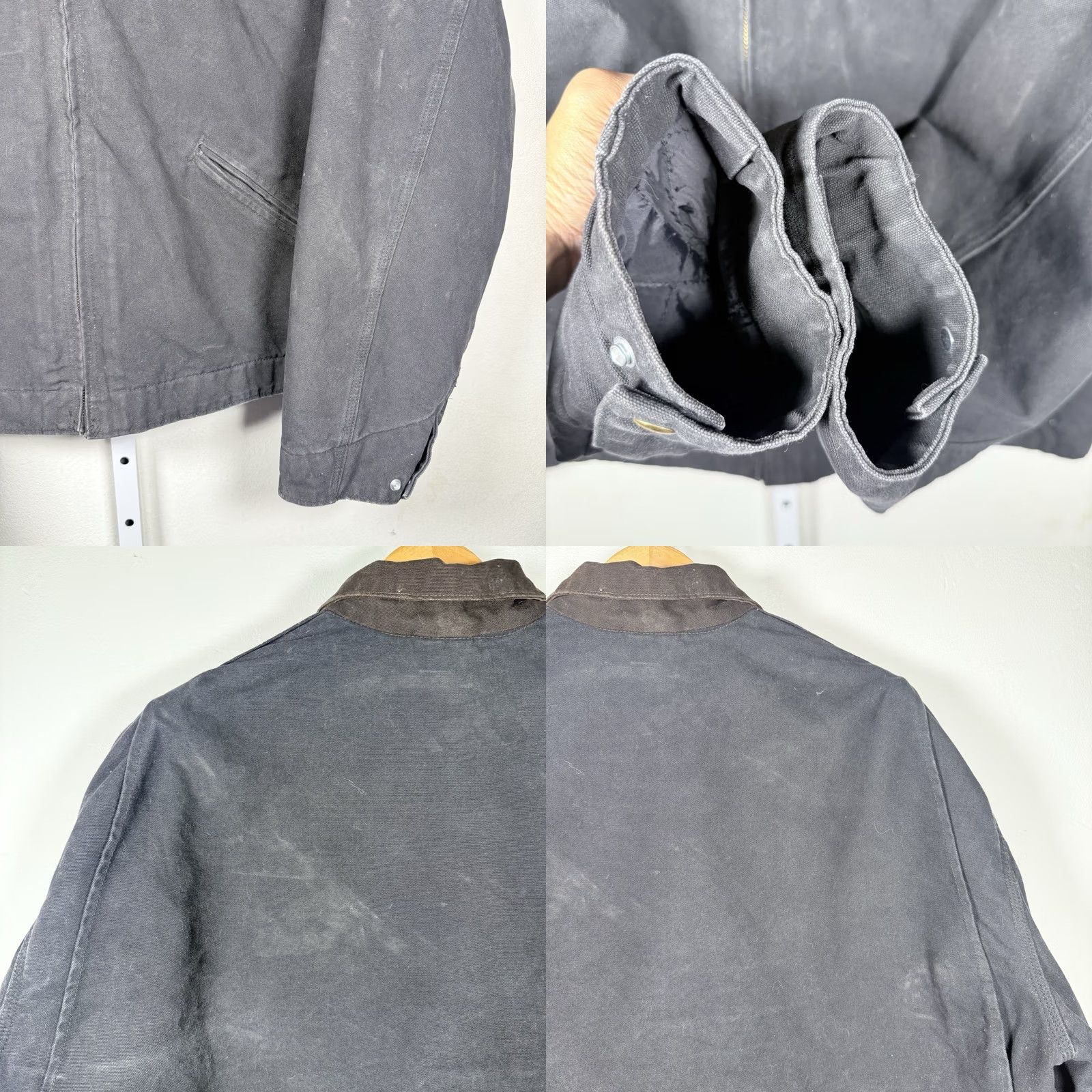 Carhartt VINTAGE Carhartt J97 Blk Size 3XL Tall Detroit Jacket Bomber Shirt Mens Size US XXL / EU 58 / 5 - 8 Thumbnail