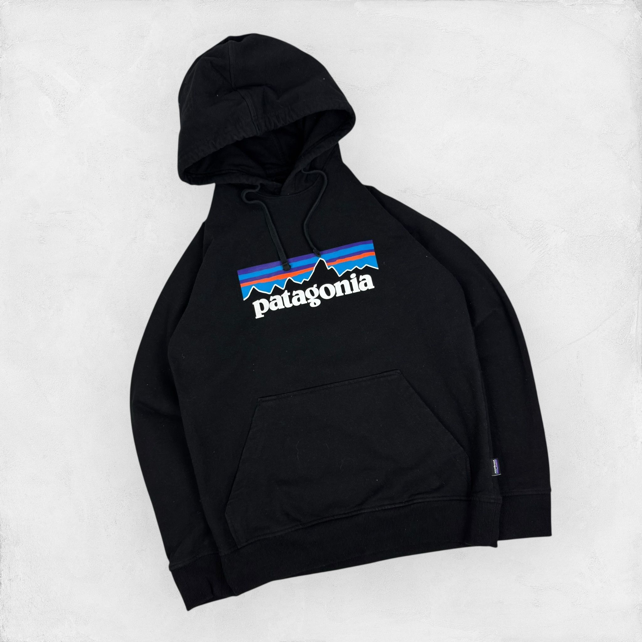 Patagonia Patagonia Uprisal Hoody Men's Black Cotton Logo Hoodie Small Size US S / EU 44-46 / 1 - 1 Thumbnail