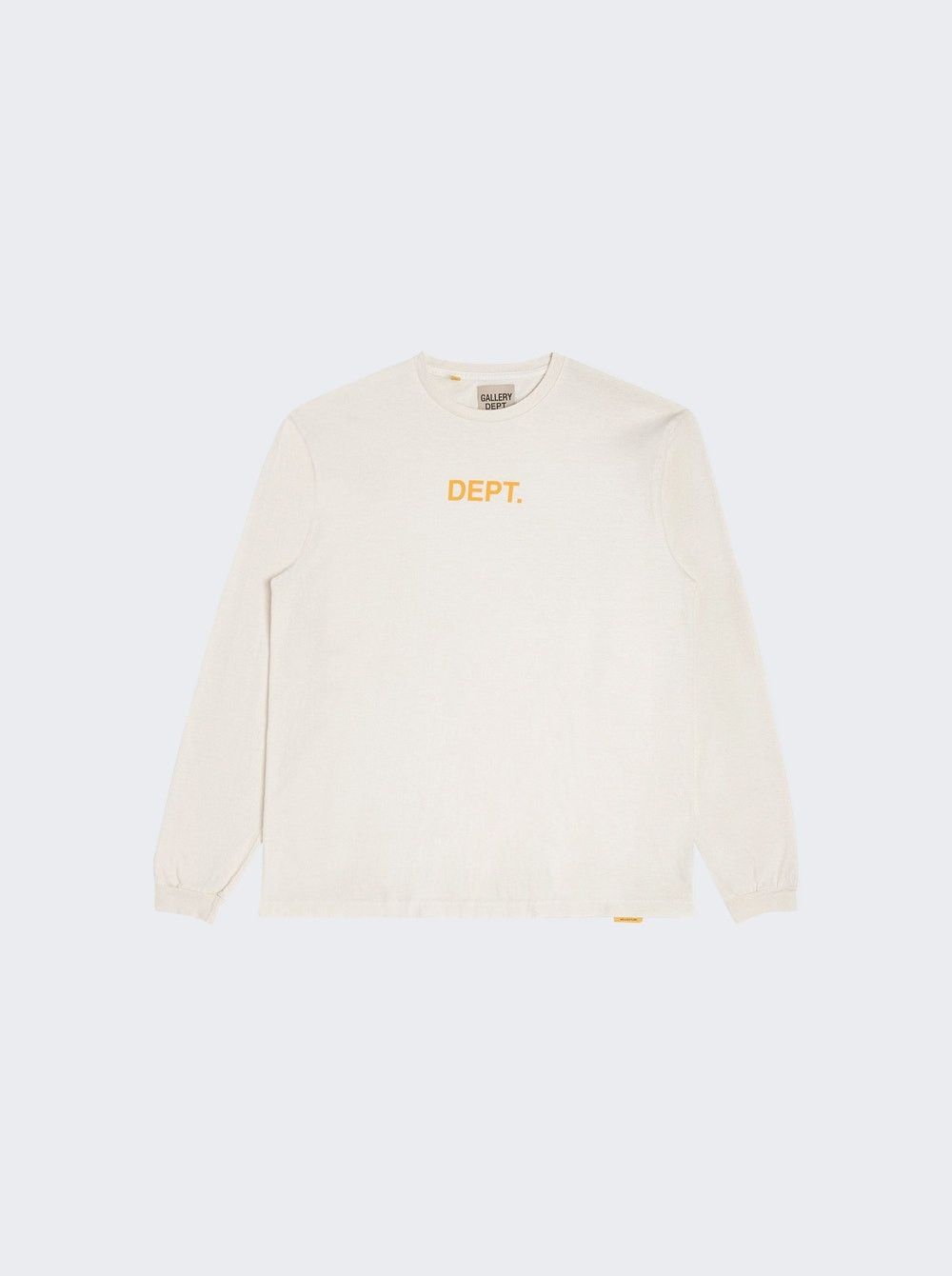 Gallery Dept. o1mle0725 Dept Long Sleeve T-Shirt in Cream Size US XXL / EU 58 / 5 - 1 Thumbnail