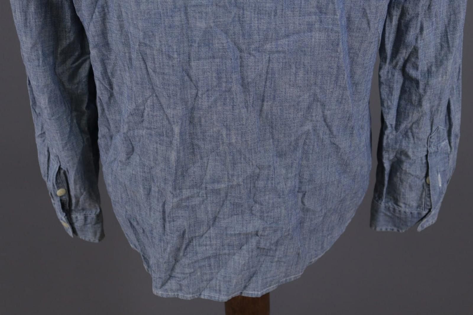 Denim & Supply Ralph Lauren Denim & Supply Ralph Lauren Blue Denim Pockets Shirt Size M Size US M / EU 48-50 / 2 - 9 Thumbnail