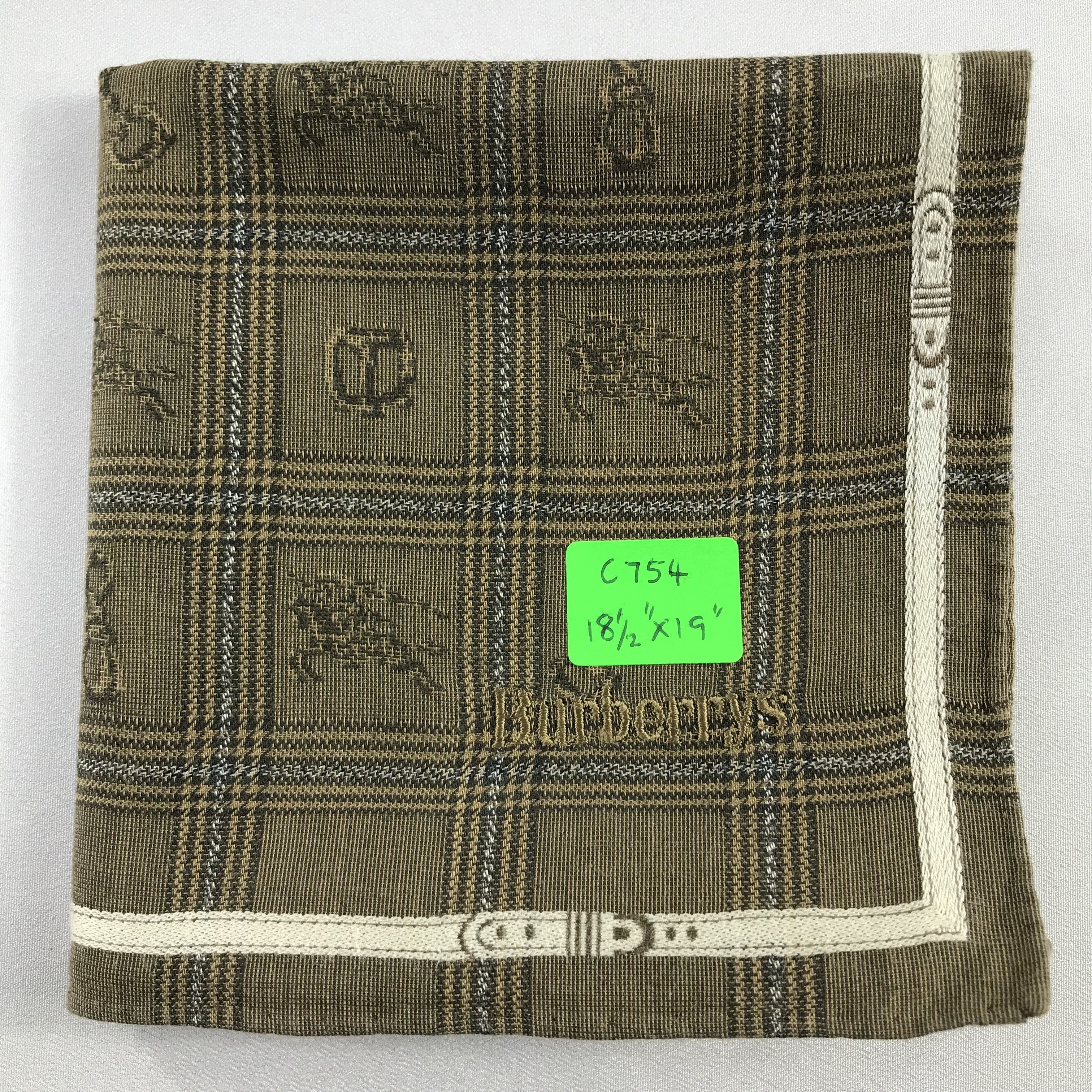 Burberry Burberry Handkerchief / Bandana / Neckerchief C754 Size ONE SIZE - 7 Thumbnail
