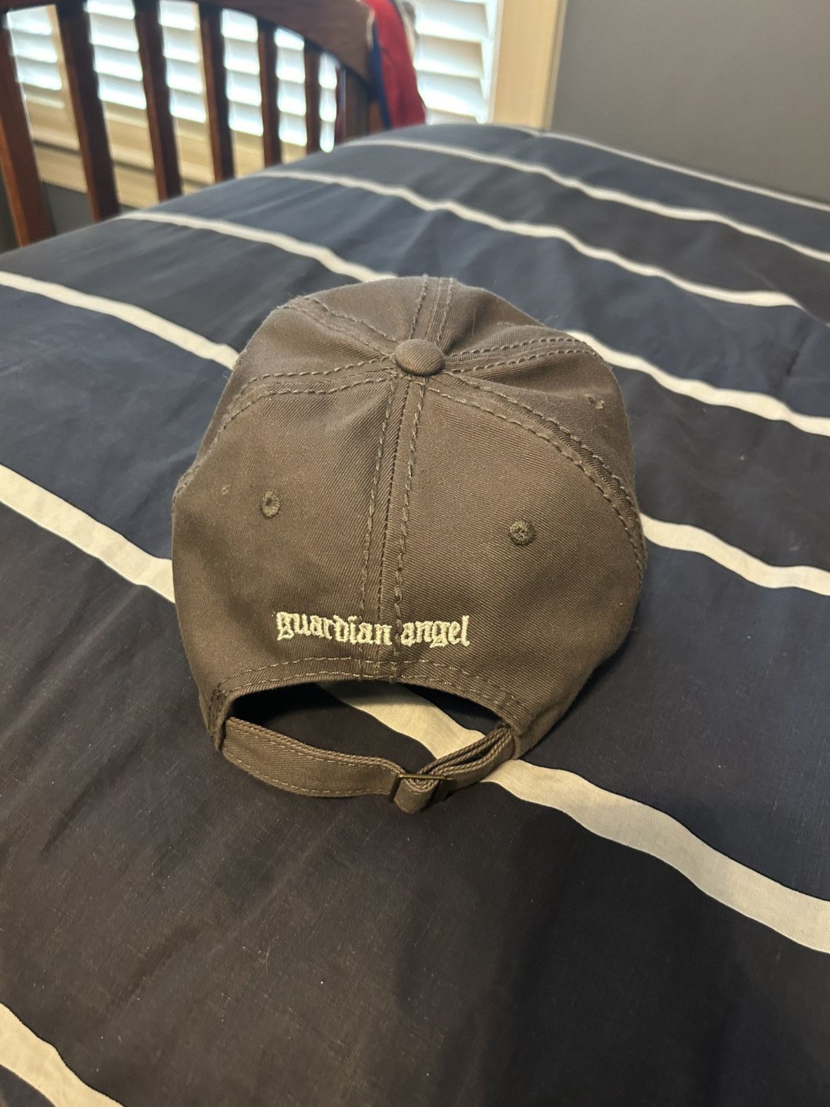Guardian Angel Guardian Angel Smile Distressed Cap Size ONE SIZE - 2 Thumbnail