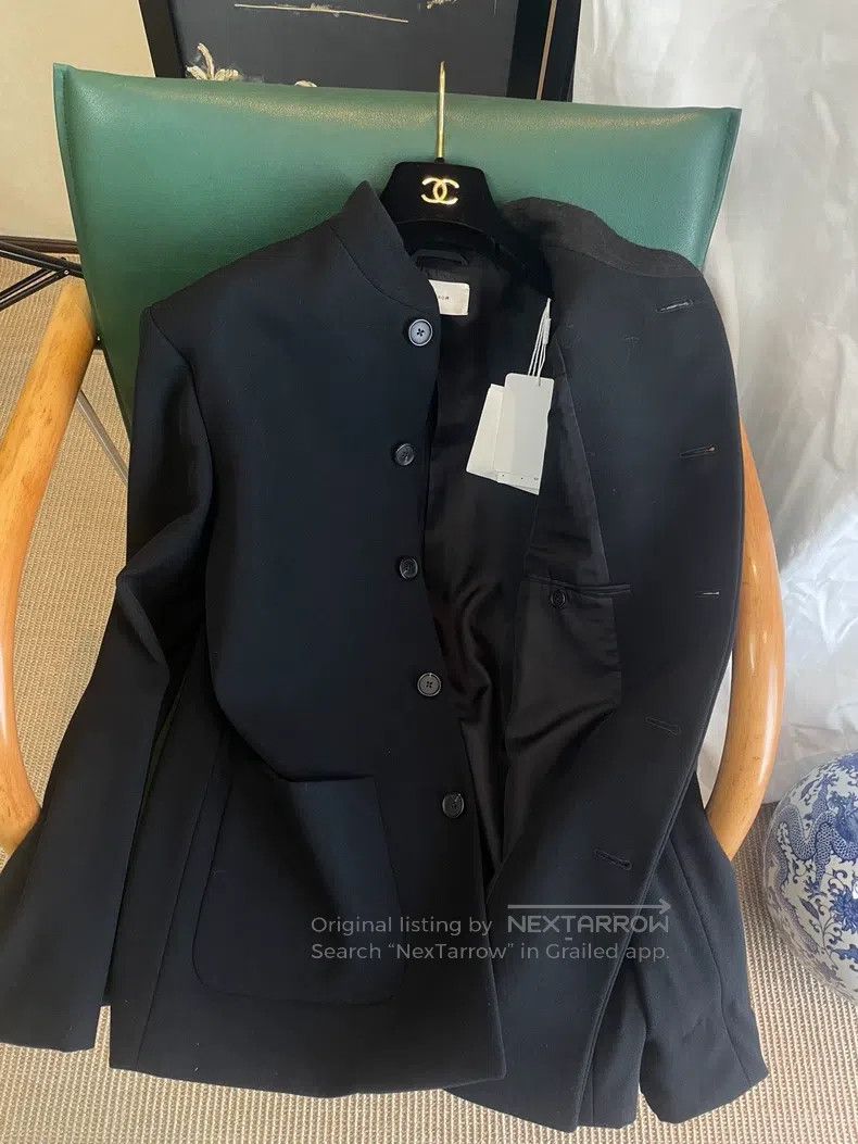 The Row The Row size 38 Chinese Elegant Stand Collar Jacket Suit Size 38R - 8 Thumbnail