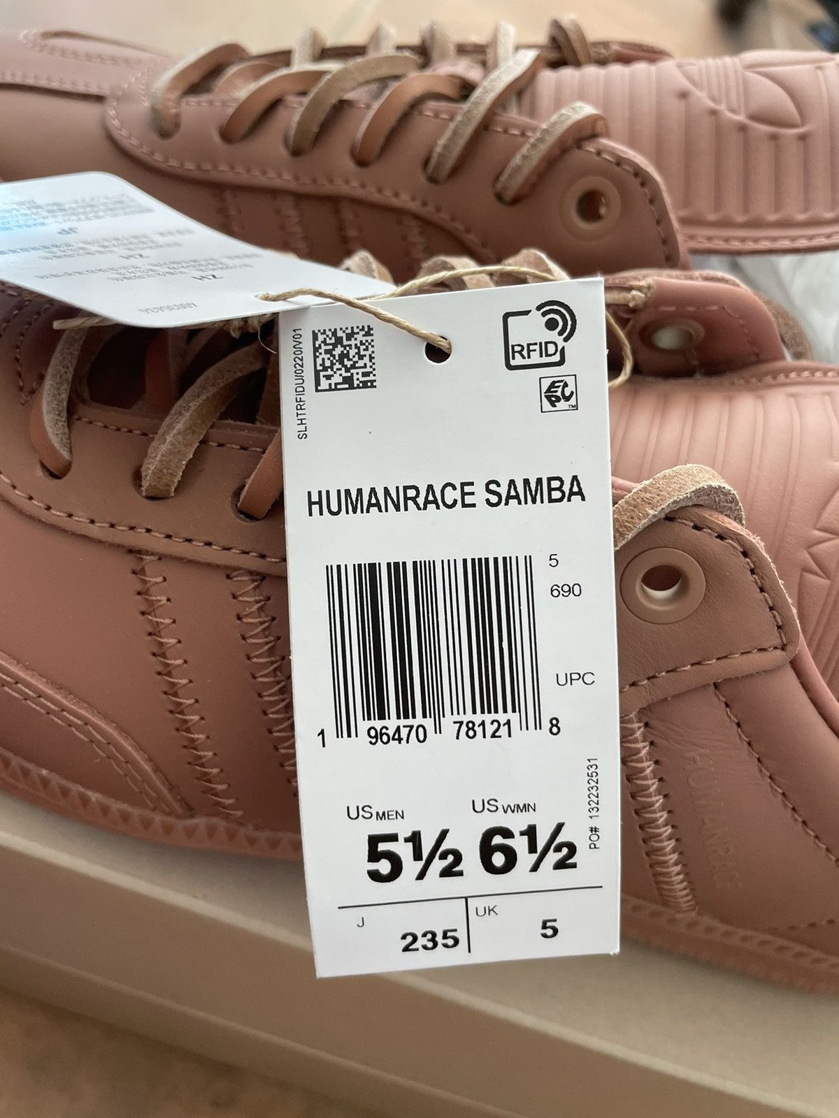 Adidas × Humanrace × Pharrell Humanrace Samba Size US 5.5 / IT 35.5 - 12 Thumbnail