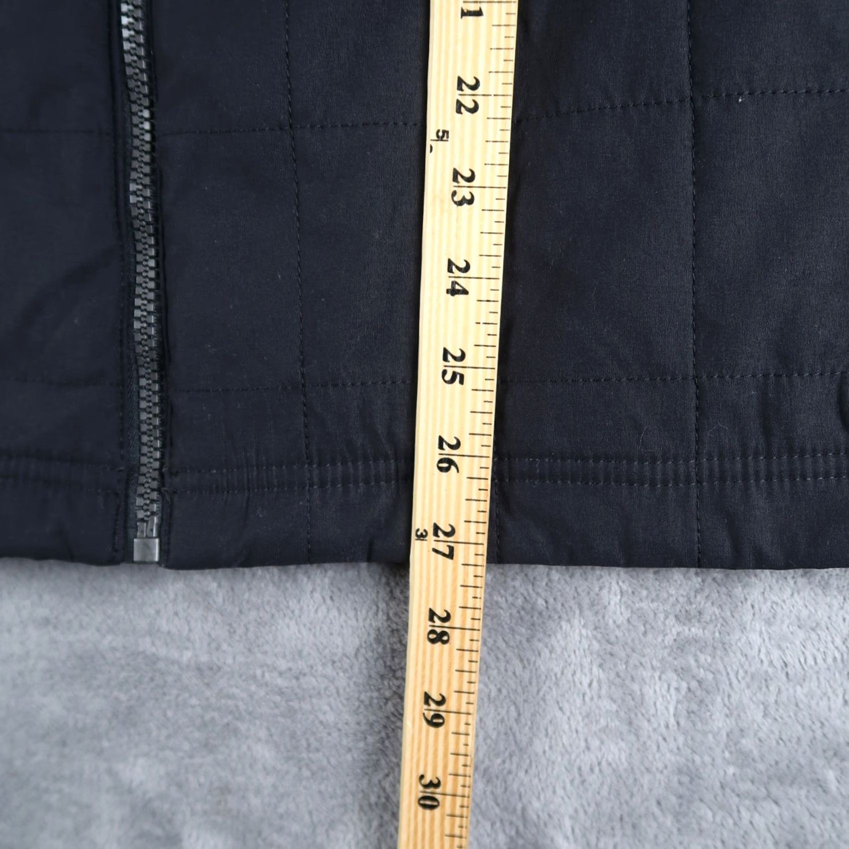 Orvis Orvis Vest Mid-Length Black Puffer Quilted Full Zip Mens Trim Stand-Up Collar Jacket Outdoor Preppy Vintage Size US M / EU 48-50 / 2 - 7 Thumbnail