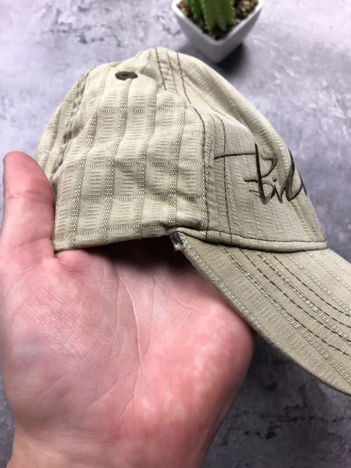 Billabong BILLABONG Vintage Metal Logo Big Logo Cap Hat Serf Beach Size ONE SIZE - 4 Thumbnail
