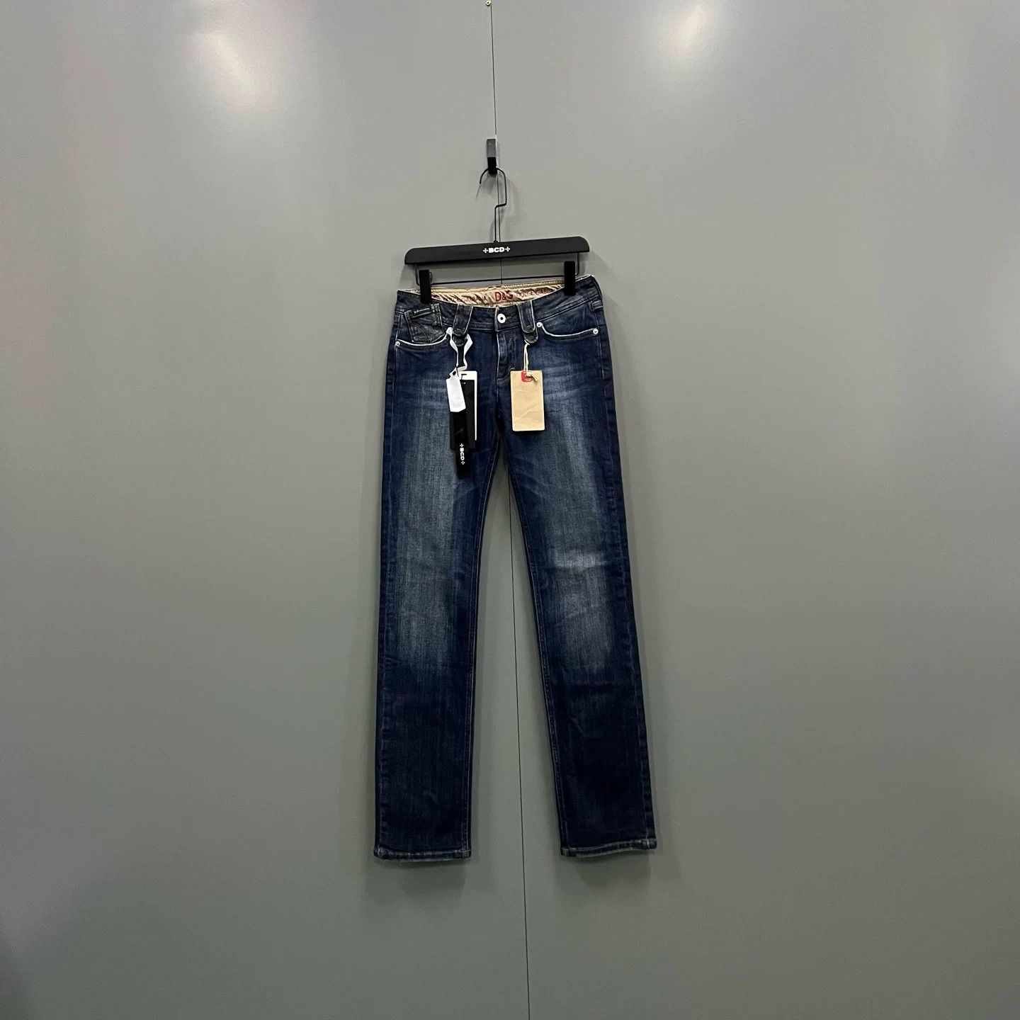 Dolce & Gabbana Dolce Gabbana Dark Blue Straight Jeans 25 Size 25" / US 0 / IT 36 - 1 Thumbnail