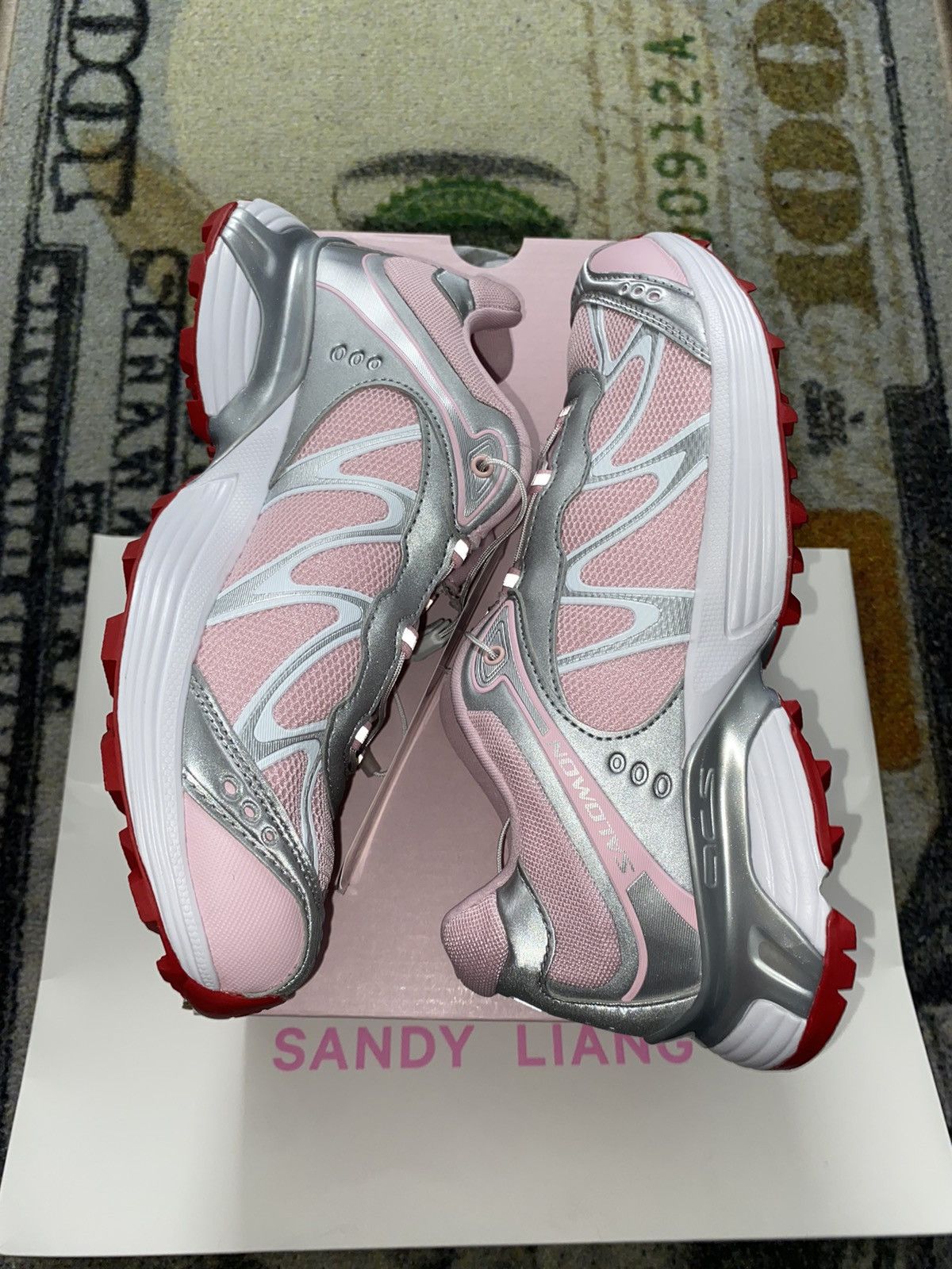 Salomon × Sandy Liang Salomon XT-Whisper Sandy Liang Fairy Tale Size US 11 / EU 44 - 2 Thumbnail
