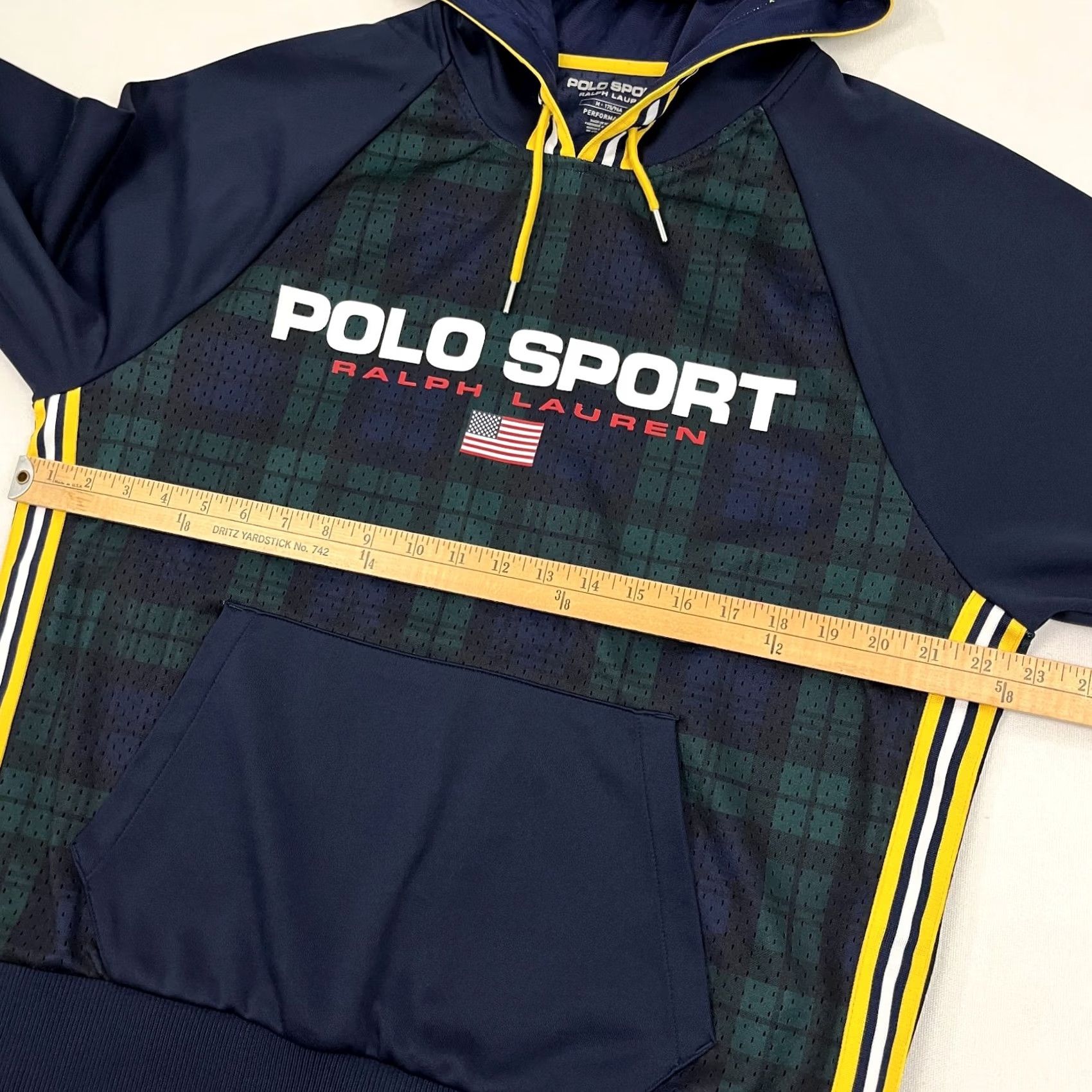 Polo Ralph Lauren Polo Ralph Lauren Performance Hoodie Mens M Tartan Blackwatch Plaid Preppy Size US M / EU 48-50 / 2 - 5 Thumbnail