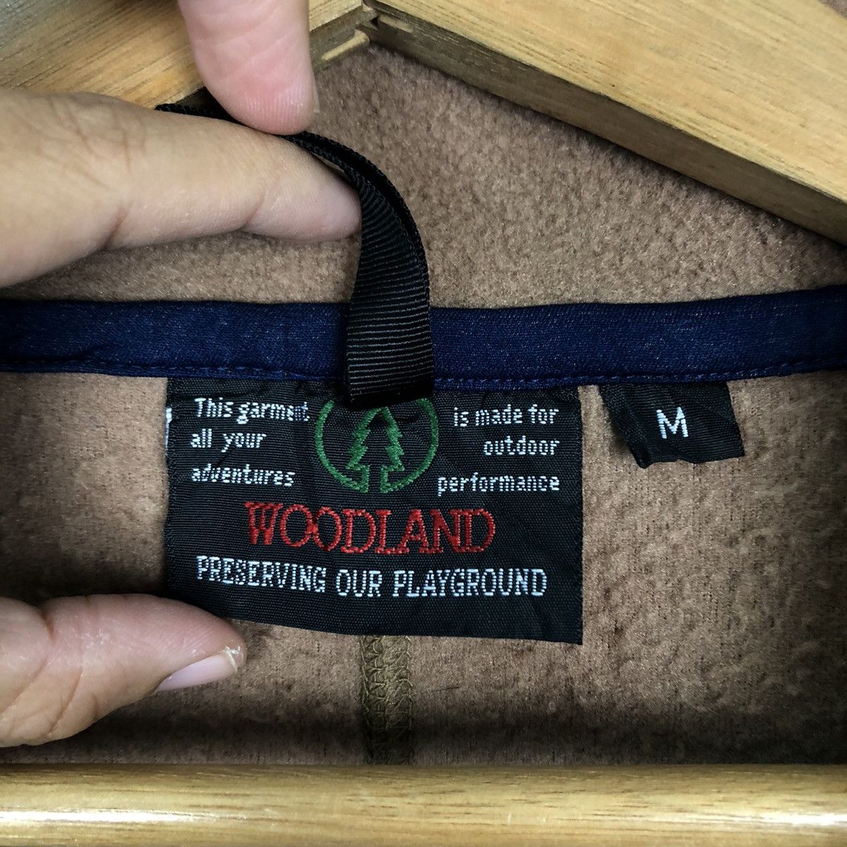 Japanese Brand VINTAGE FLEECE JACKET WOODAND USA MADE Size US M / EU 48-50 / 2 - 10 Thumbnail