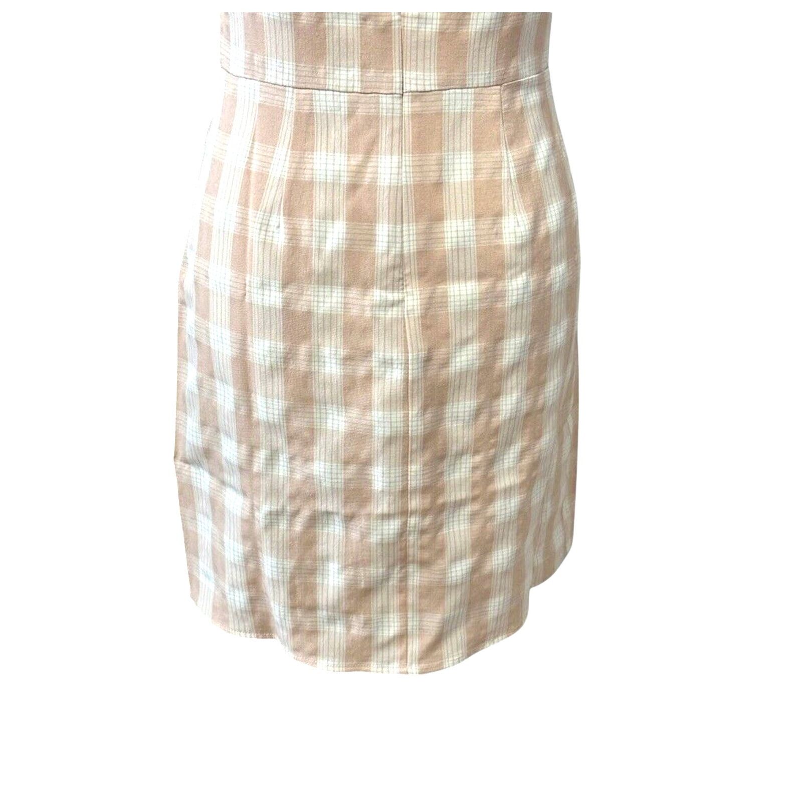 Other BP. Sundress Square Neckline Mini Plaid Pink W M NWOT Size M / US 6-8 / IT 42-44 - 5 Thumbnail