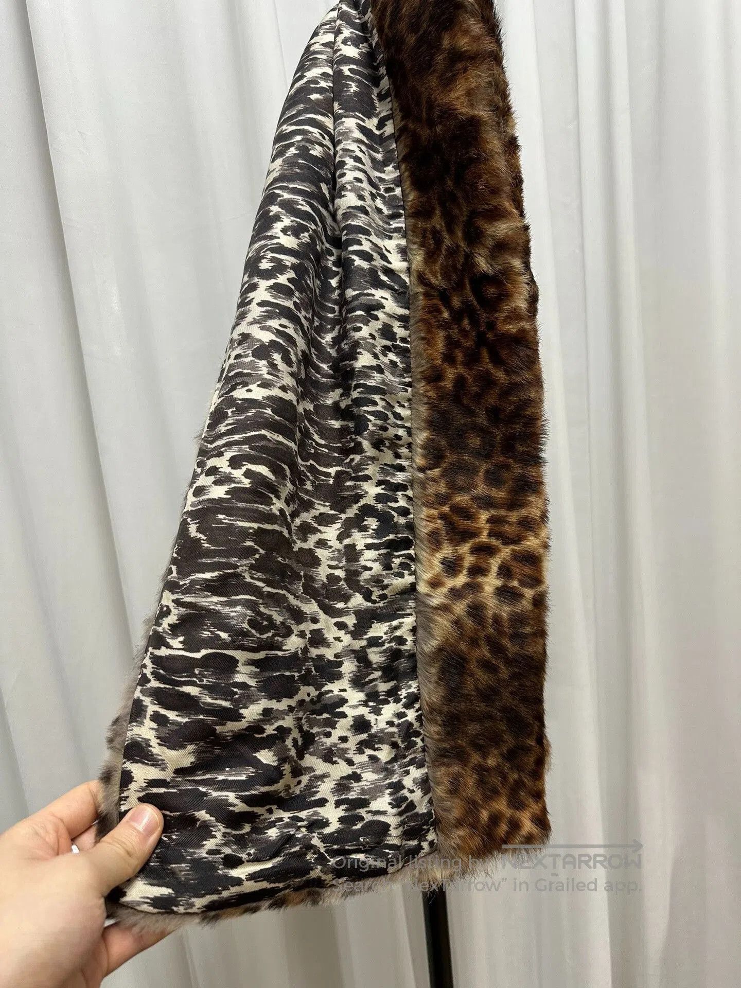 Dries Van Noten Dries Van Noten Leopard Print Scarf. Size ONE SIZE - 5 Thumbnail