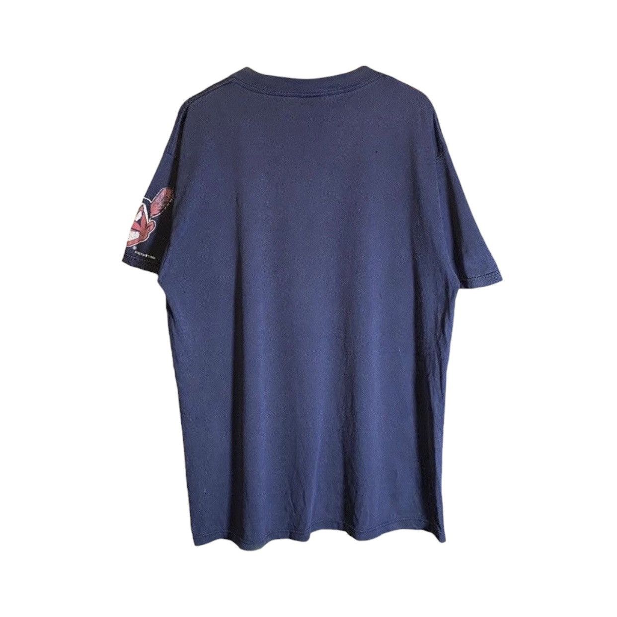 Logo 7 Vintage 90s Logo 7 Cleveland Indians Chief Wahoo T-Shirt Size US XL / EU 56 / 4 - 2 Thumbnail