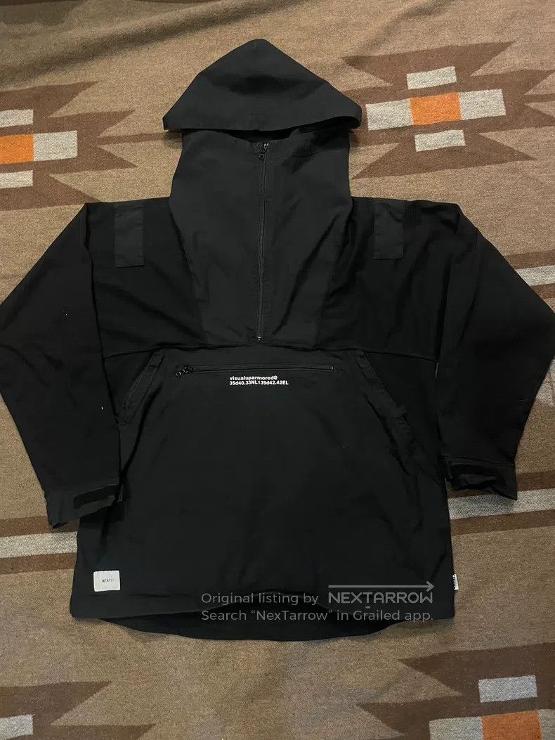 Wtaps Wtaps Nylon Half-zip Waterproof Jacket Size US M / EU 48-50 / 2 - 1 Thumbnail