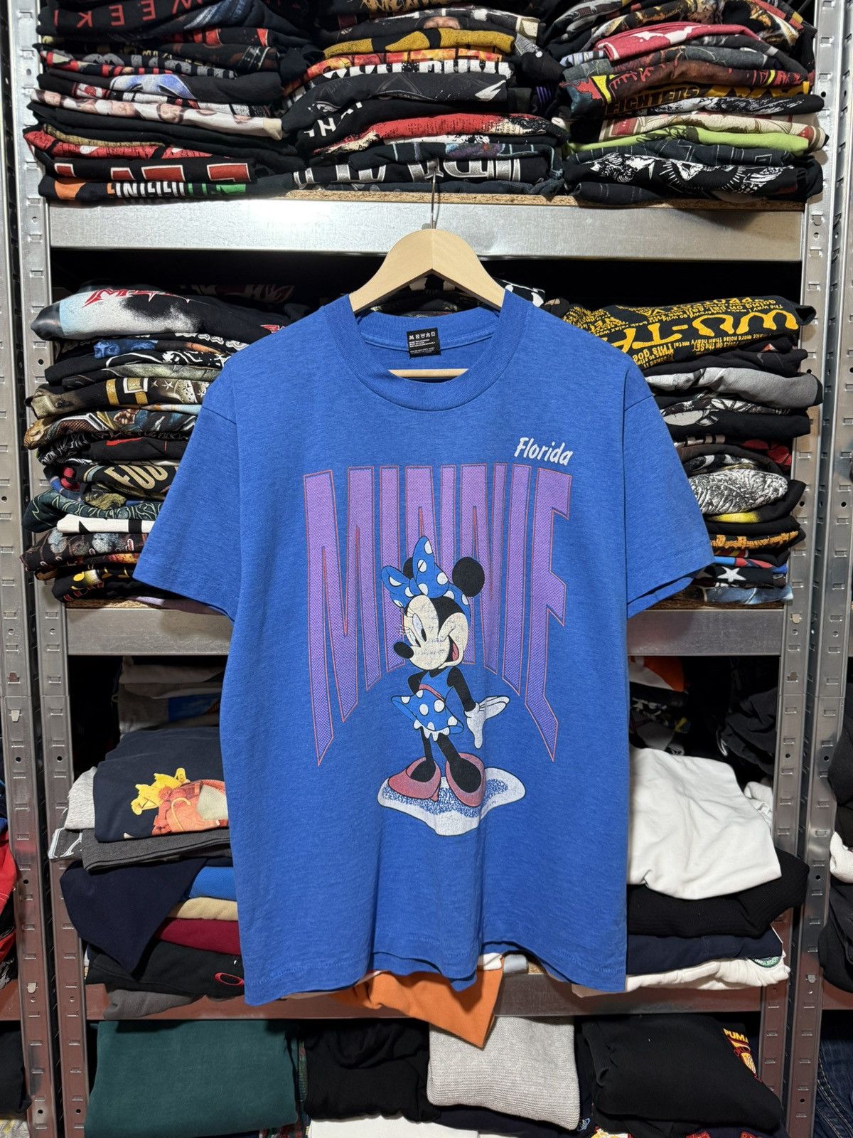 Vintage Vintage 90’s Disney Minnie Mouse Florida Cartoon T-Shirt Y2K Size US L / EU 52-54 / 3 - 1 Thumbnail